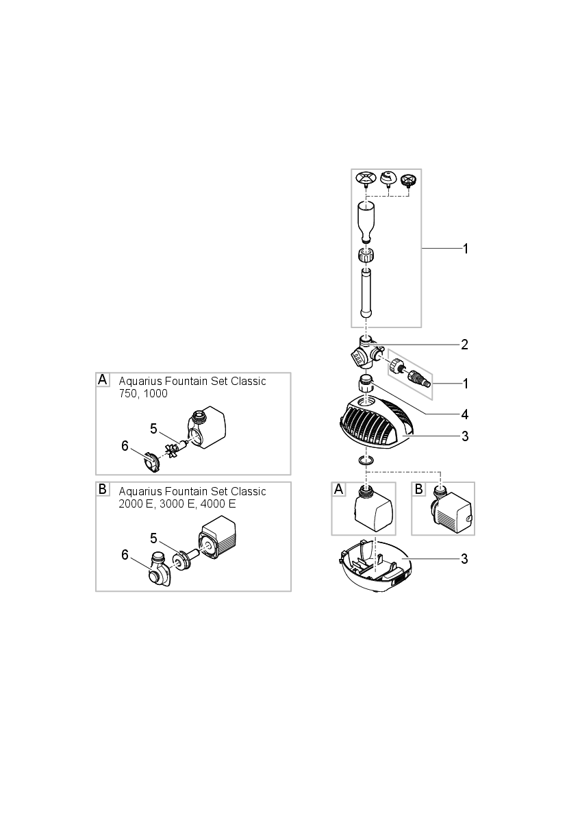 Vervangingsrotor Fountain Set 2000