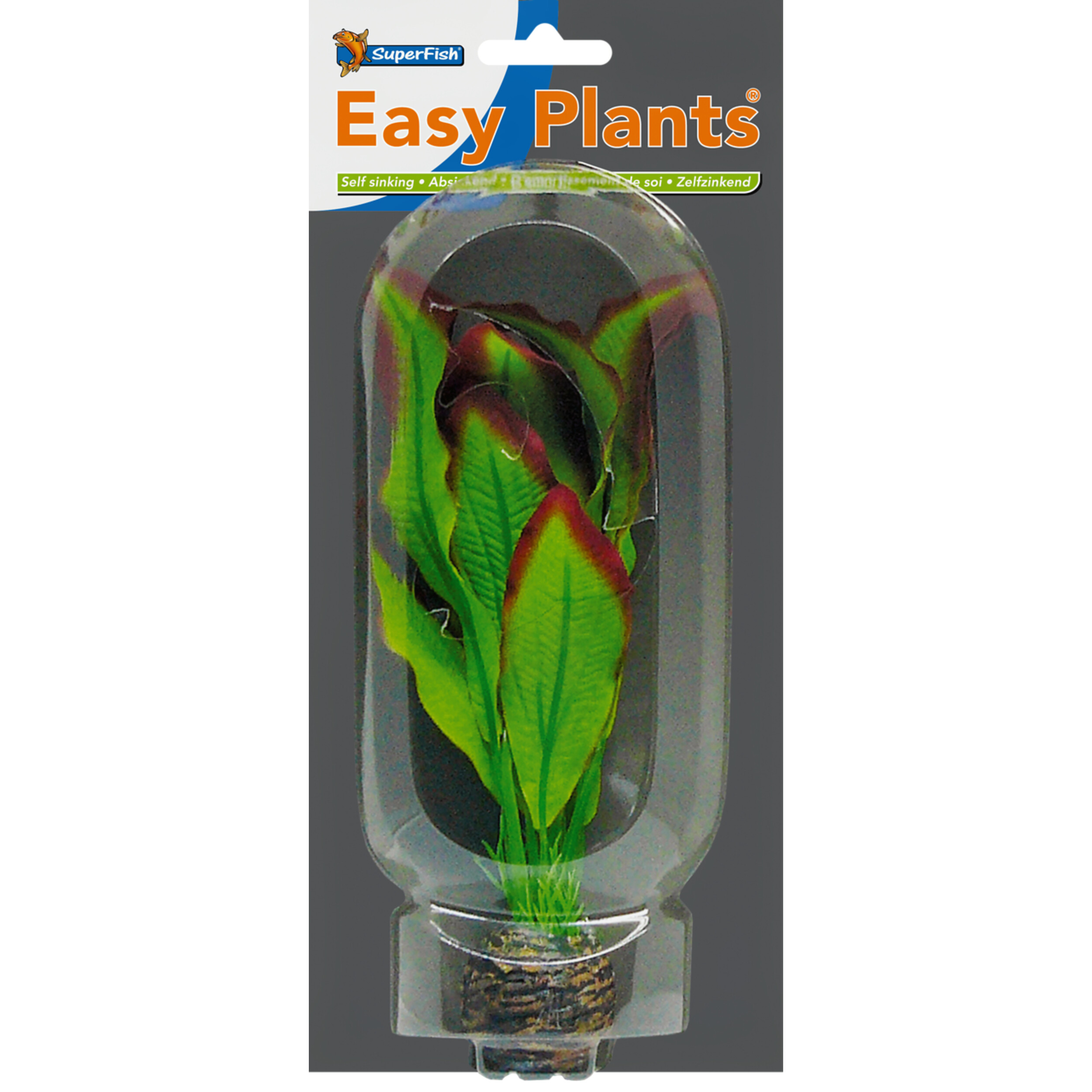 Superfish Easy Plant Zijde Kunstplant 20cm Nr.9 - Onderhoudsvrij, Veilig & Realistisch voor Aquaria