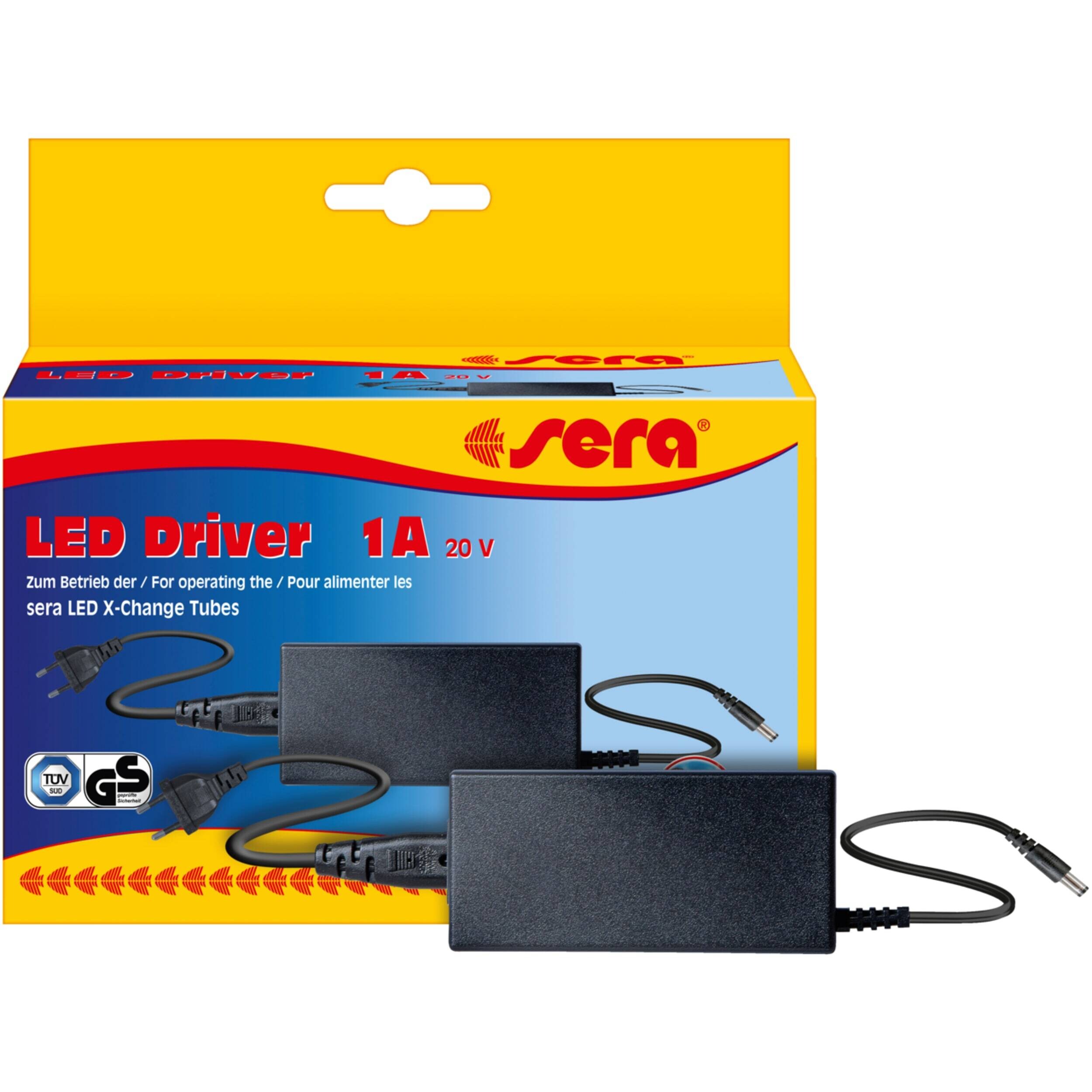 Sera LED Driver 20V DC 1A - Duurzame Voeding voor Aquarium LED&apos;s, Multifunctioneel (1st)