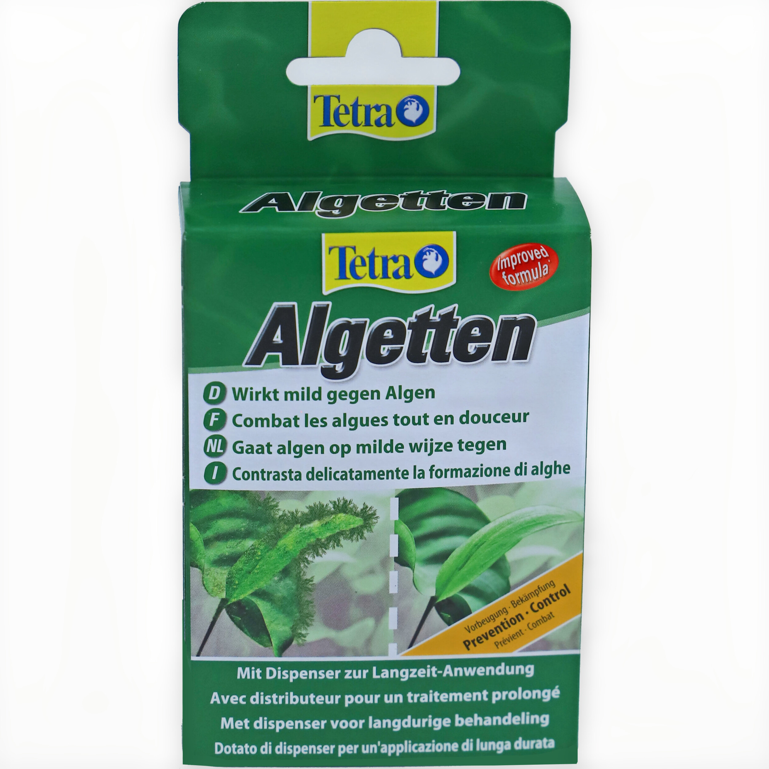 Tetra Algetten Anti-Algen Tabletten - Helder Aquariumwater, Langdurige Werking, 12 St.