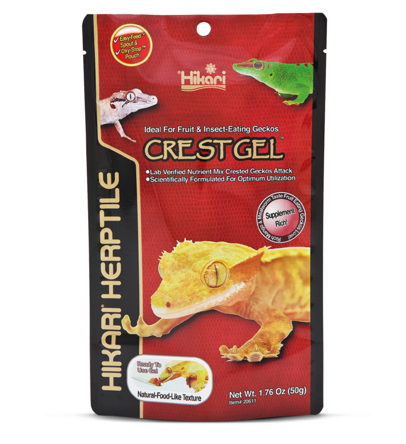 Hikari Crestgel 50g - Compleet Voer voor Wimper- en Reuzengekko's, Voedzame Pasta afbeelding