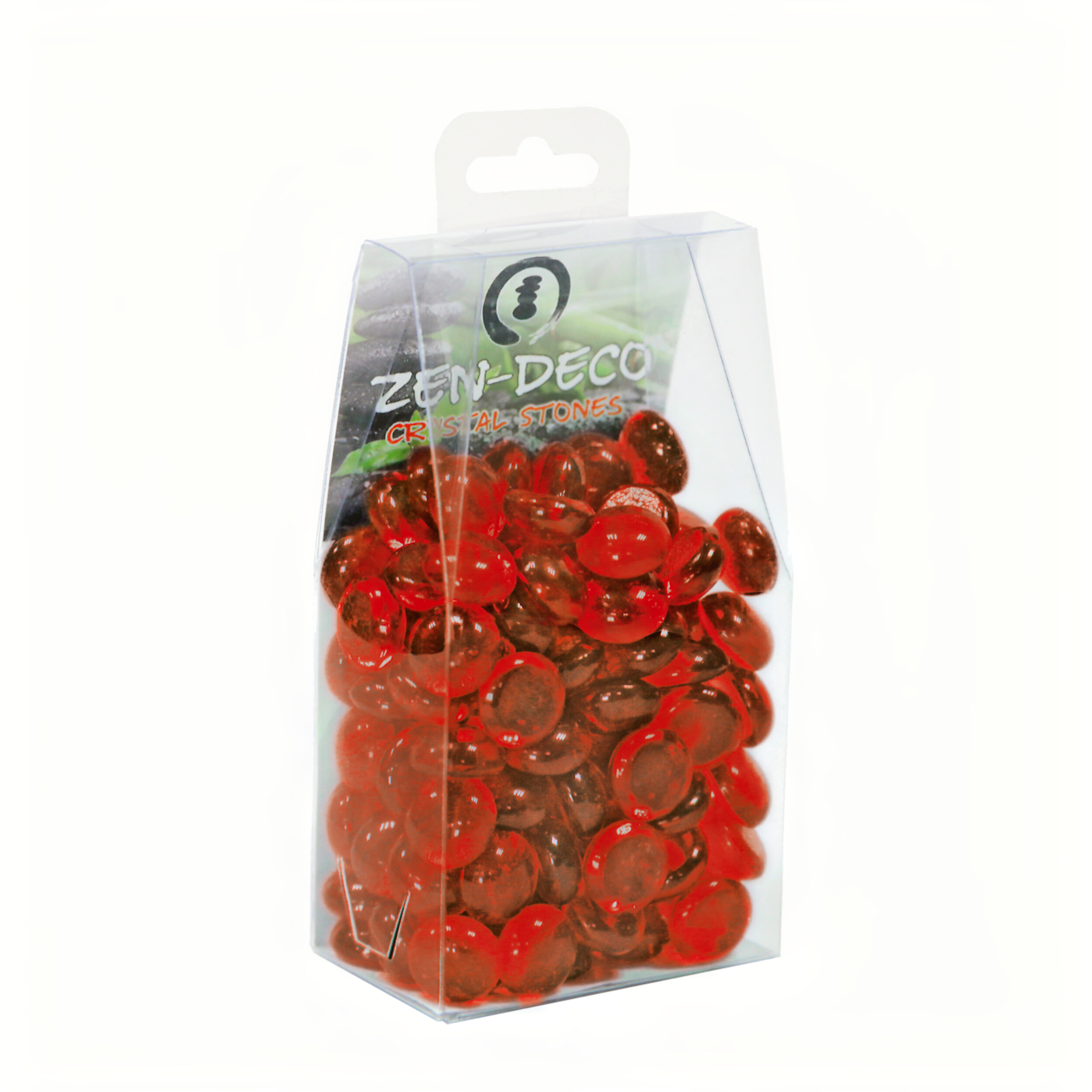 Superfish Zen Crystal Stones 300g - Levendige Rode Aquarium Stenen, Veilig & Esthetisch