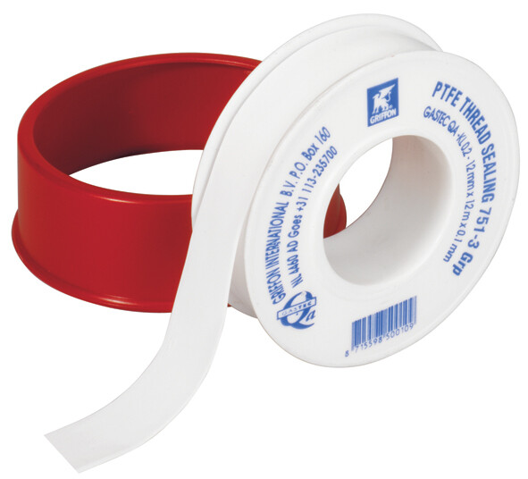 Teflontape P.T.F.E. Afdichtingstape Giveg Keur Tape