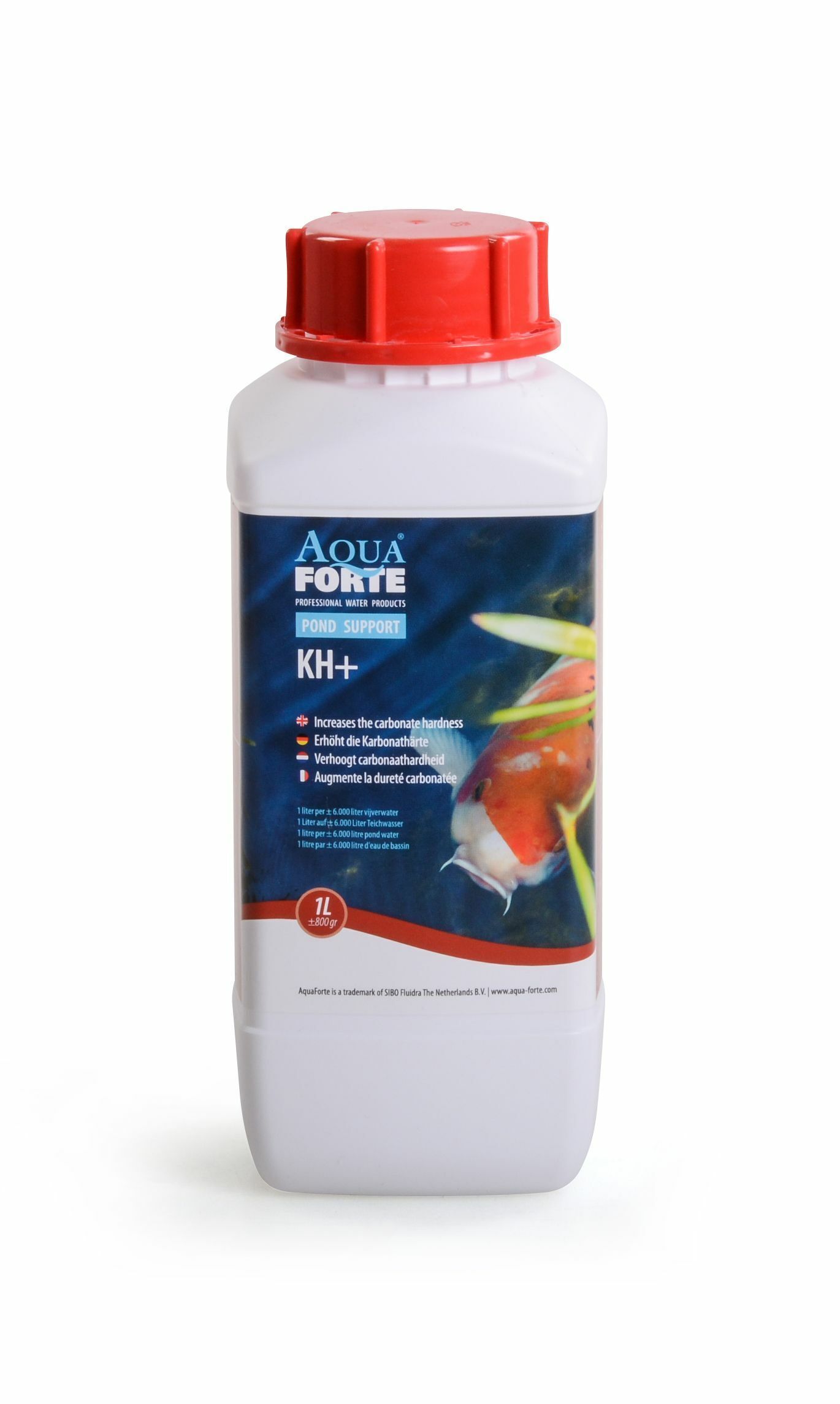 Aquaforte KH+ 1L - Verbetert Vijverwater Carbonaathardheid voor een Gezond Vijverleven afbeelding