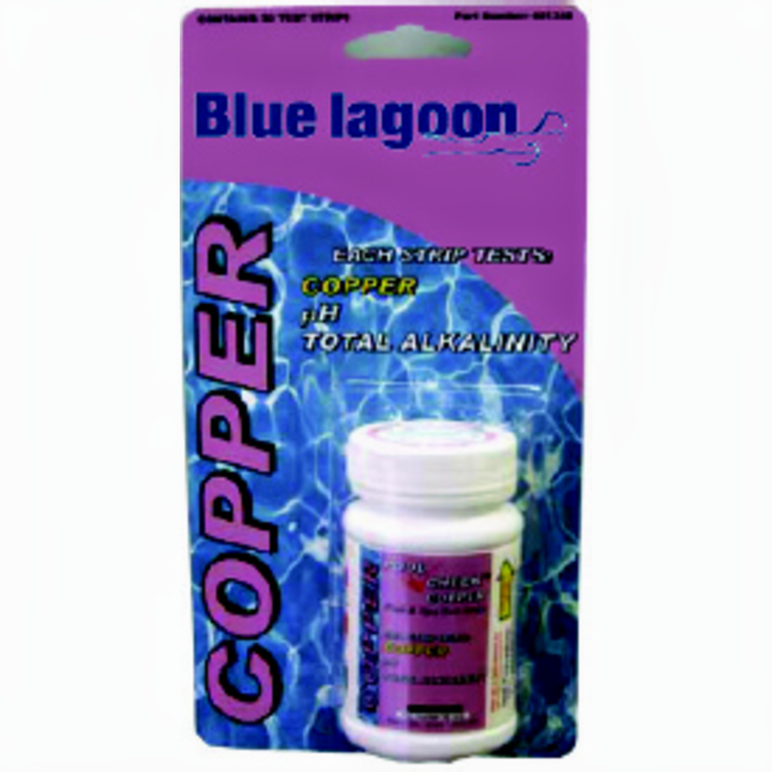 Copper test strips (50 pieces)
