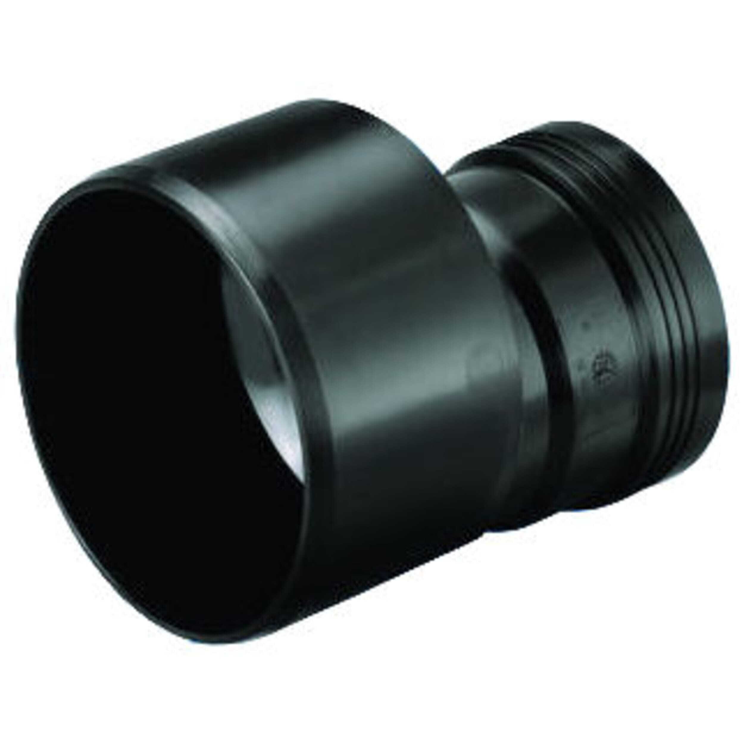 Verloopring Excentrisch 50 x 40 mm Manchet x Spie Zwart Wavin