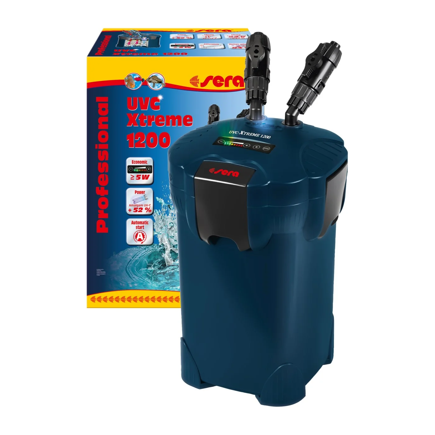 Sera UVC-Xtreme 1200 Buitenfilter - Energiezuinig voor Aquariums tot 1200L, UV-C & Geruisloos afbeelding