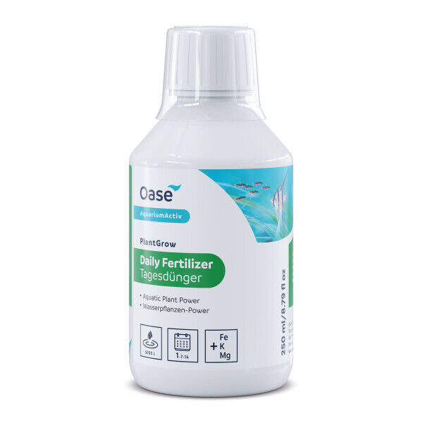 Oase PlantGrow Dagelijkse Meststof 250ml - Fosfaatvrij voor Weelderige Aquariumplanten afbeelding