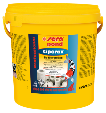 Sera Siporax Pond Professional 25 mm 2 kg - Biologisch Filtermedium voor Klarere Vijvers afbeelding