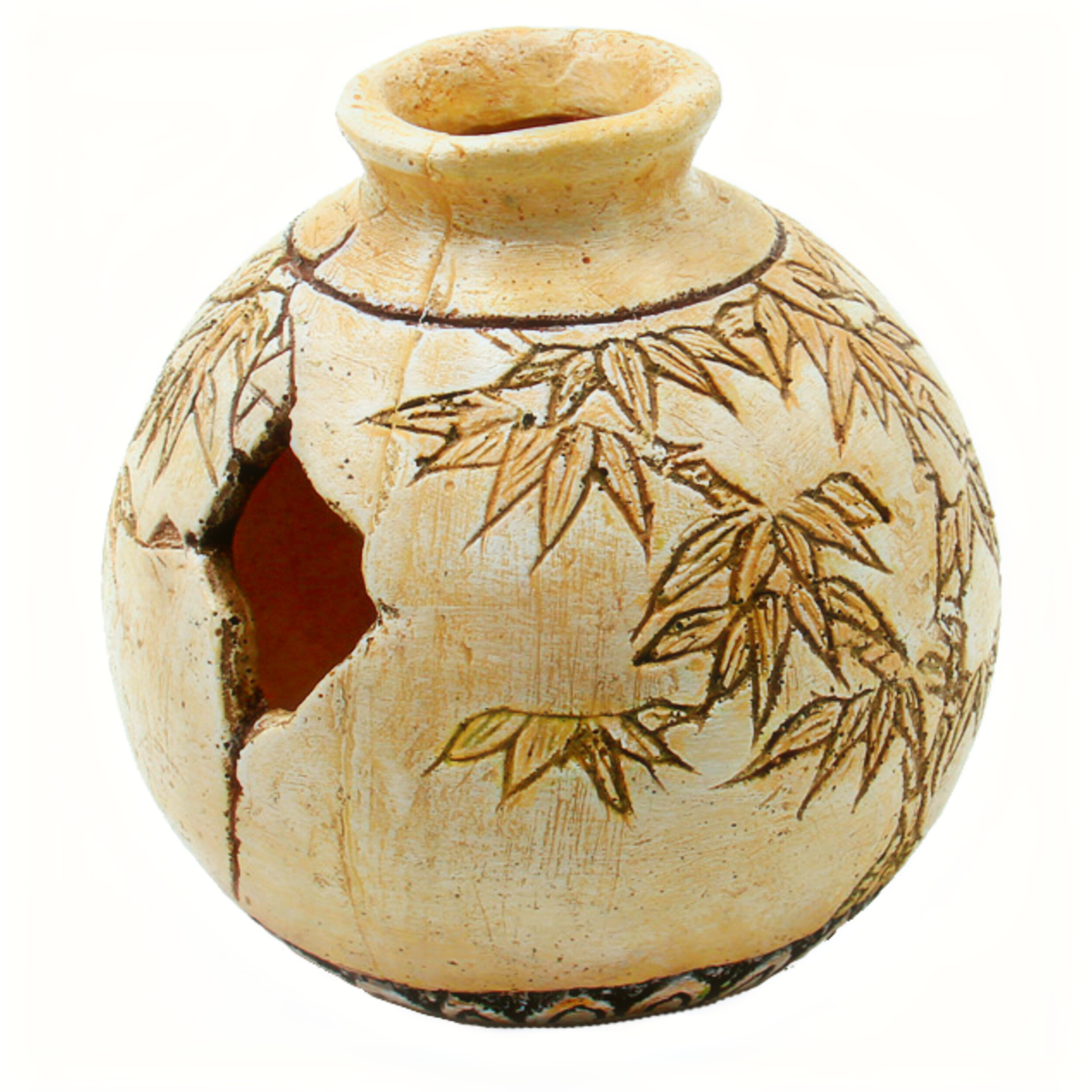 Superfish Deco Jar Nr.1 - Veilige Kunsthars Schuilplaats met Historisch Thema voor Aquaria
