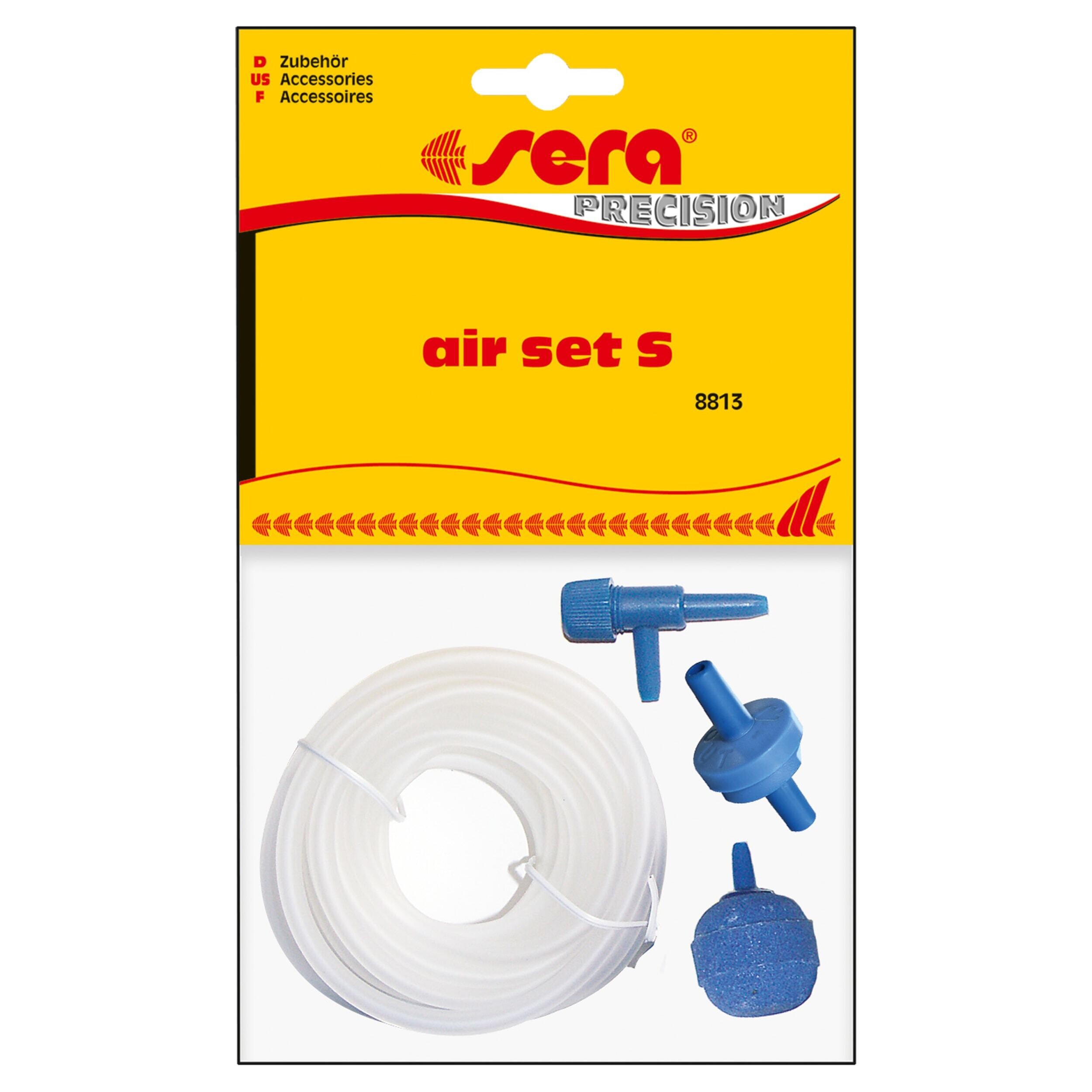 Sera Air Set S Aquarium Luchtpomp - Incl. 2m Slang, Verbetert Zuurstofniveau & Watercirculatie - 1 stuk