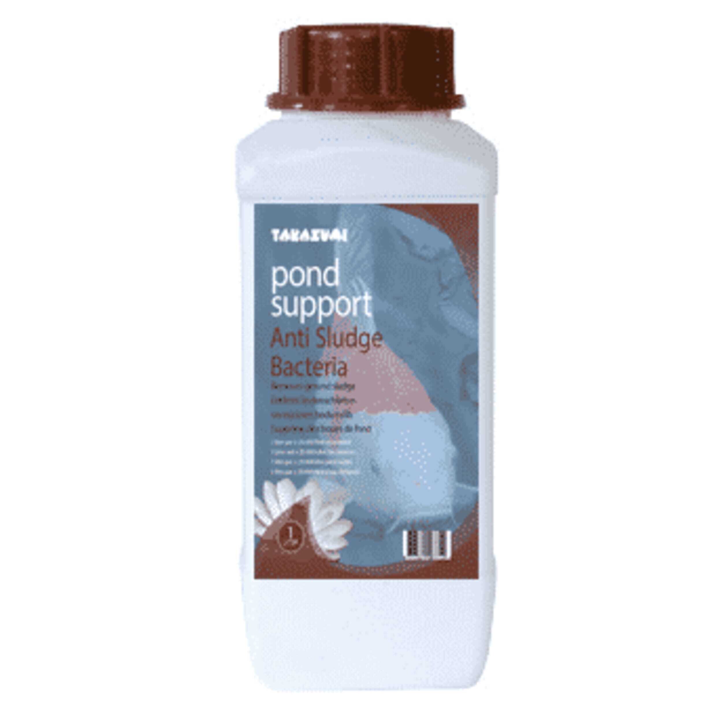 Pond Support Slibafbraakbacteriën 1L - Natuurlijke, Helder Vijverwater & Effectief tegen Slib