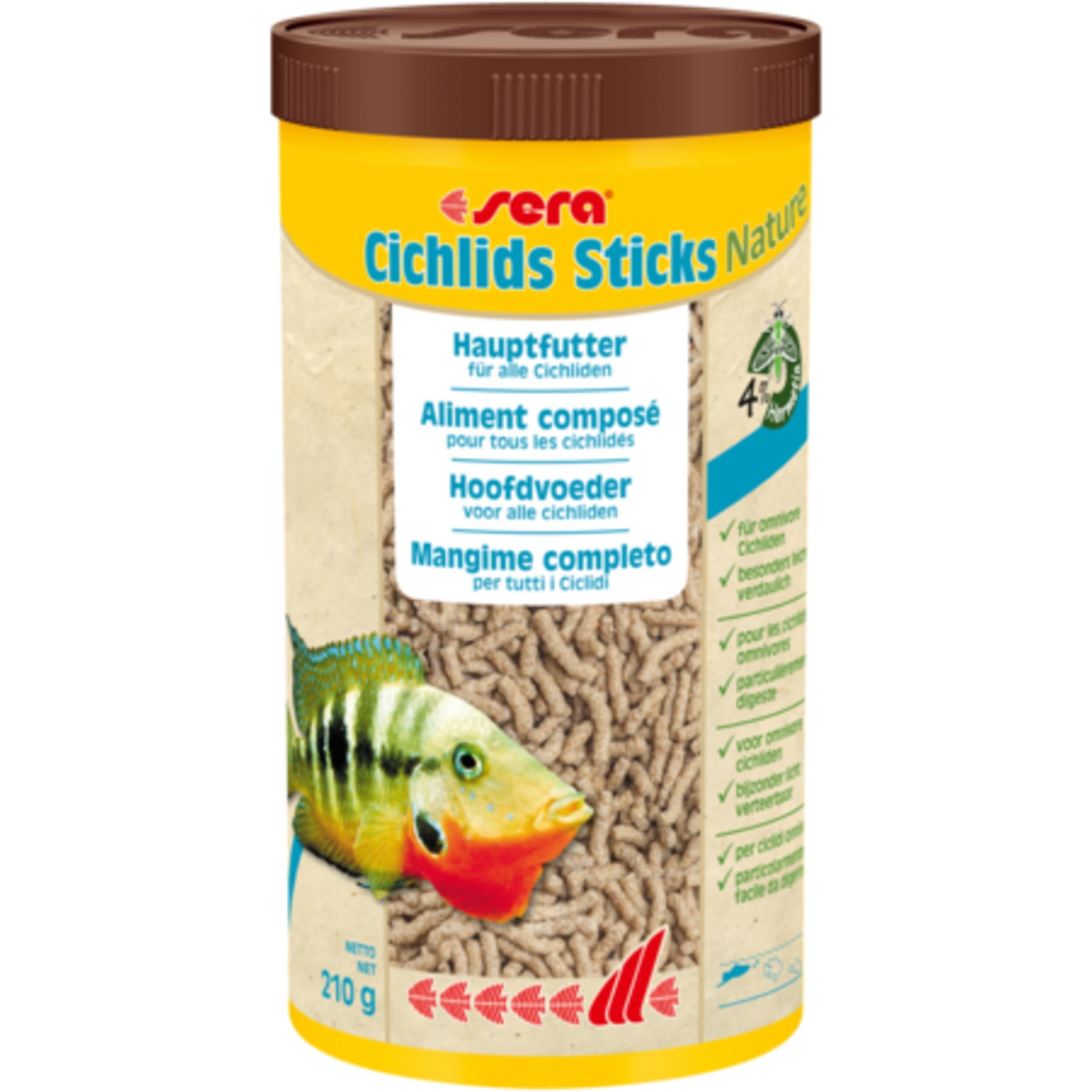 Cichlids Sticks Nature 1.000 ml (210 g)