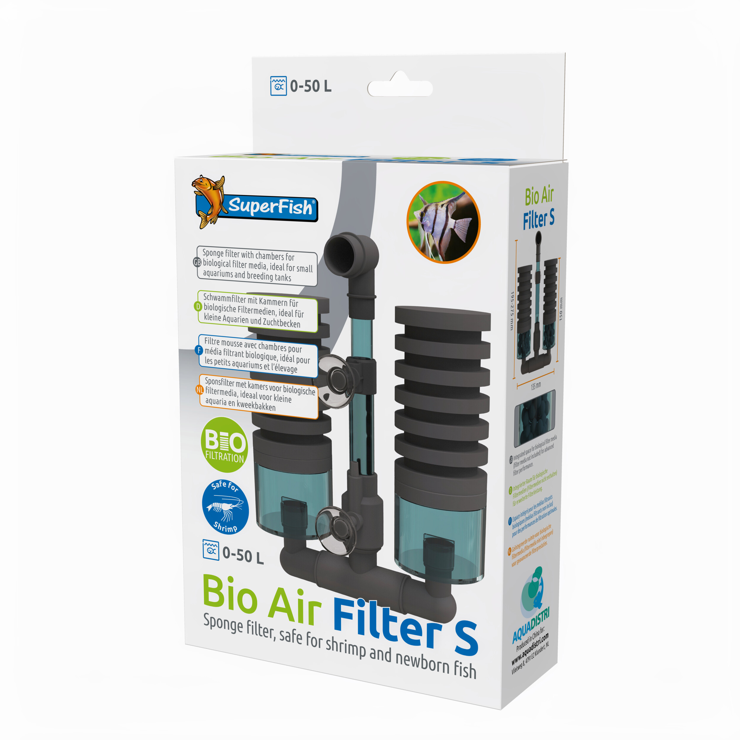 Superfish Bio Air Filter S - Filters - Small