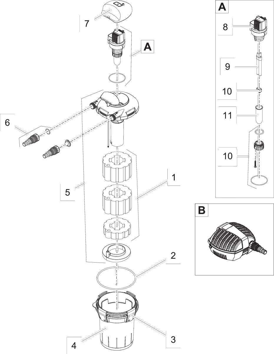 Vervangmousse-set BioPress 4000