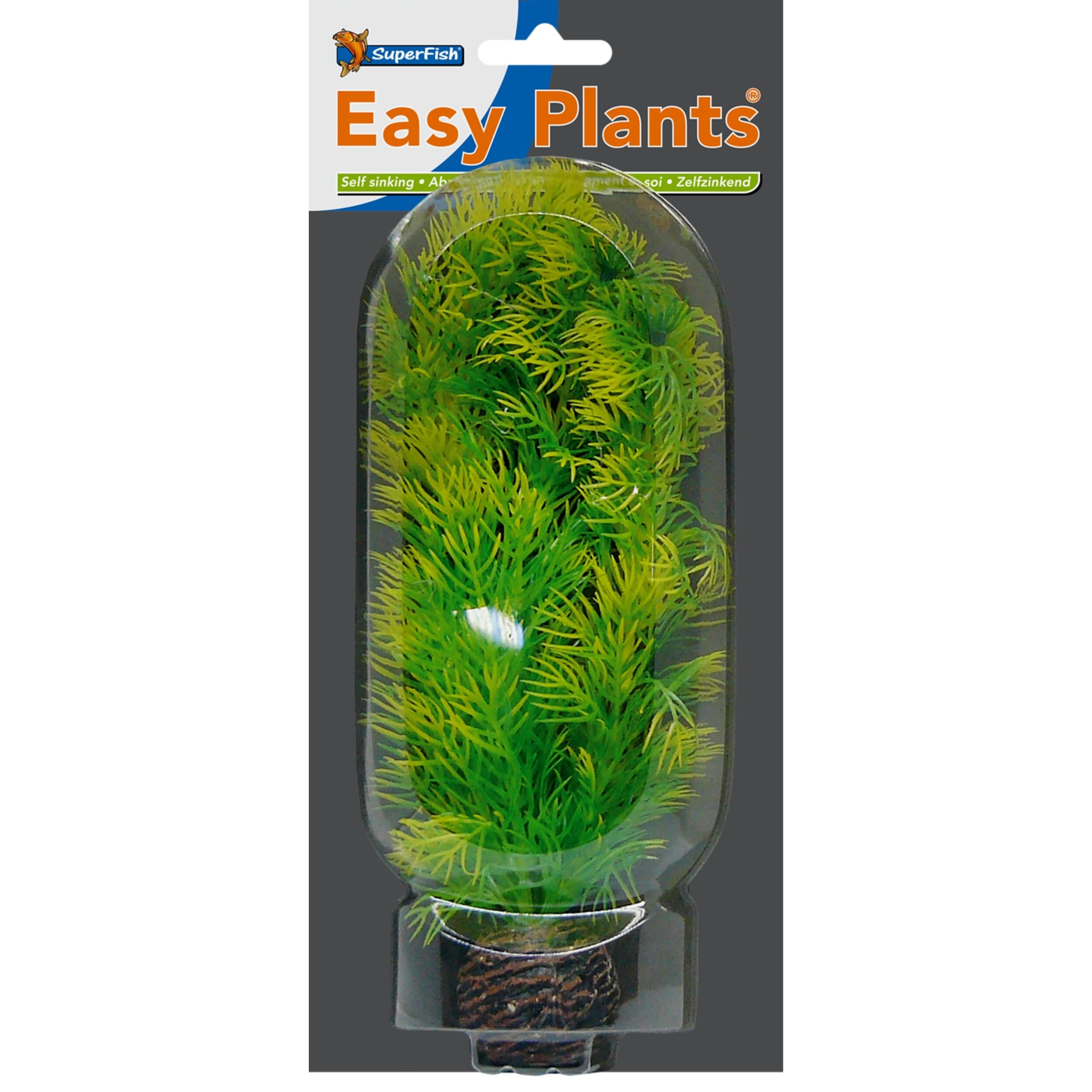 Superfish Kunstplant Easy Plant Middel 20cm Nr. 5 - Realistische Aquariumdecoratie
