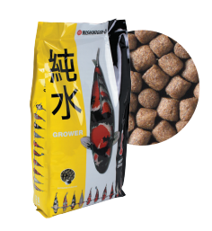 Aquaking Nishikigoi-Ô Grower 3mm - Premium Eiwitrijk Koi Voer 5kg Drijvende Korrels afbeelding