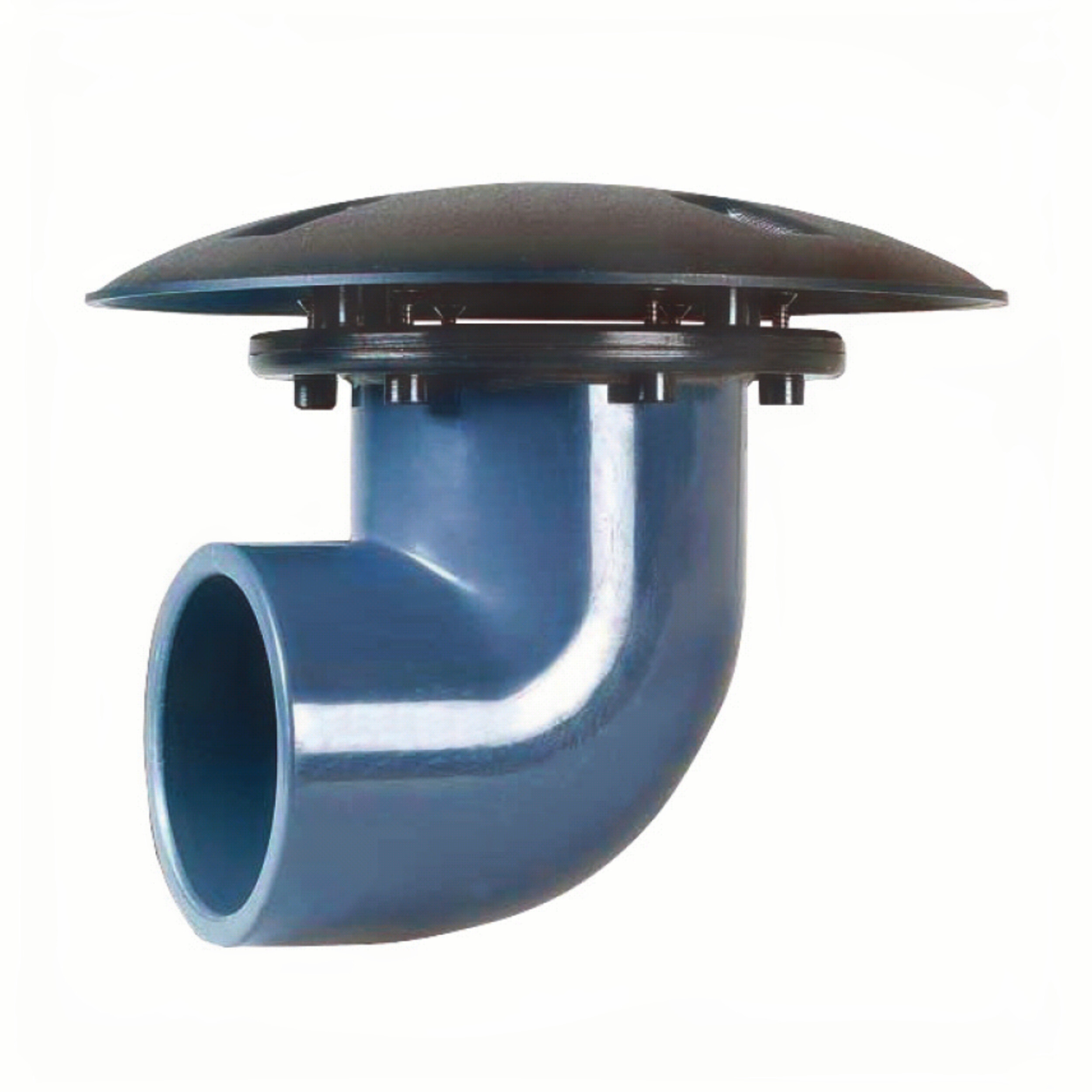 Bodenablauf / Wandabgang 90° 63mm