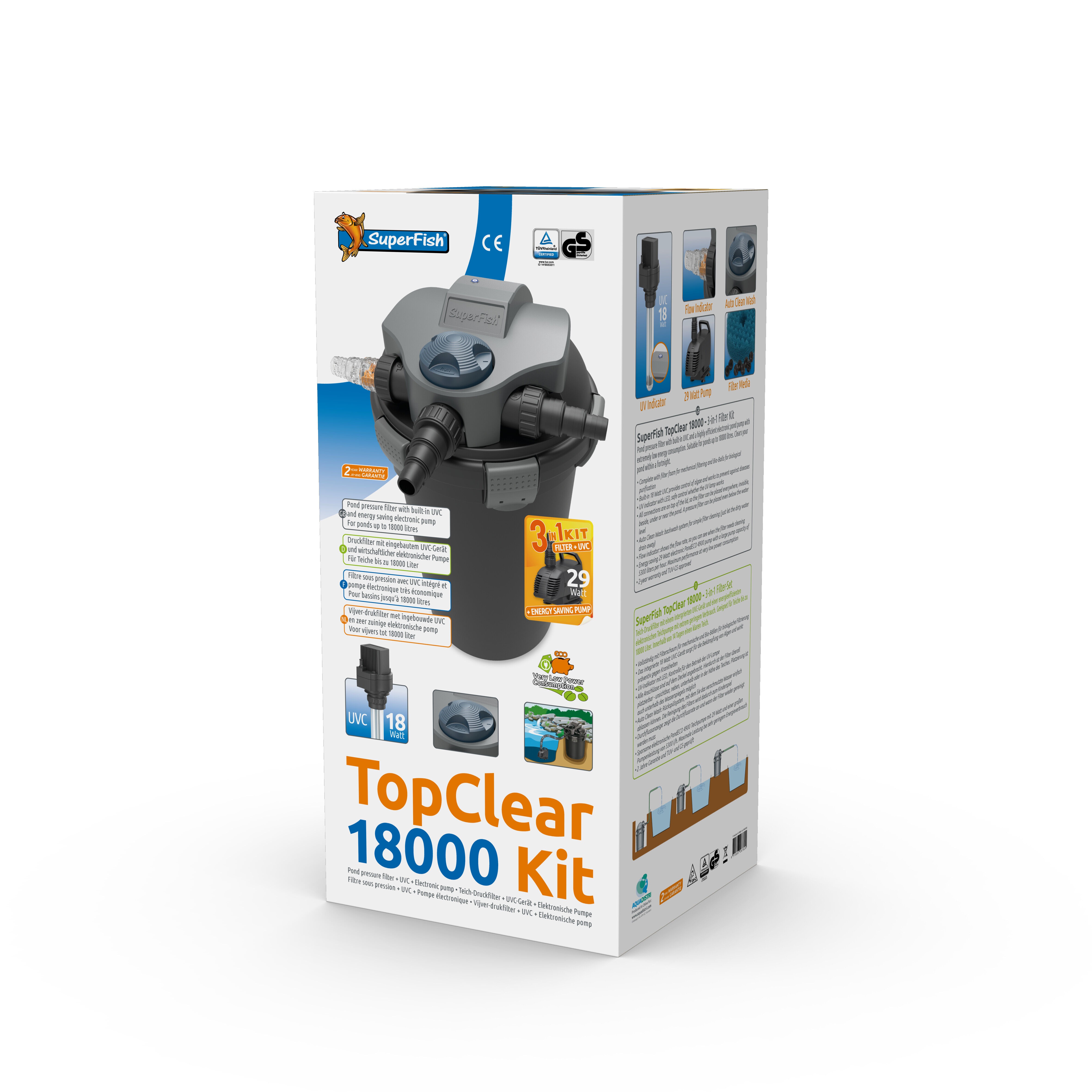 Topclear Kit 18000