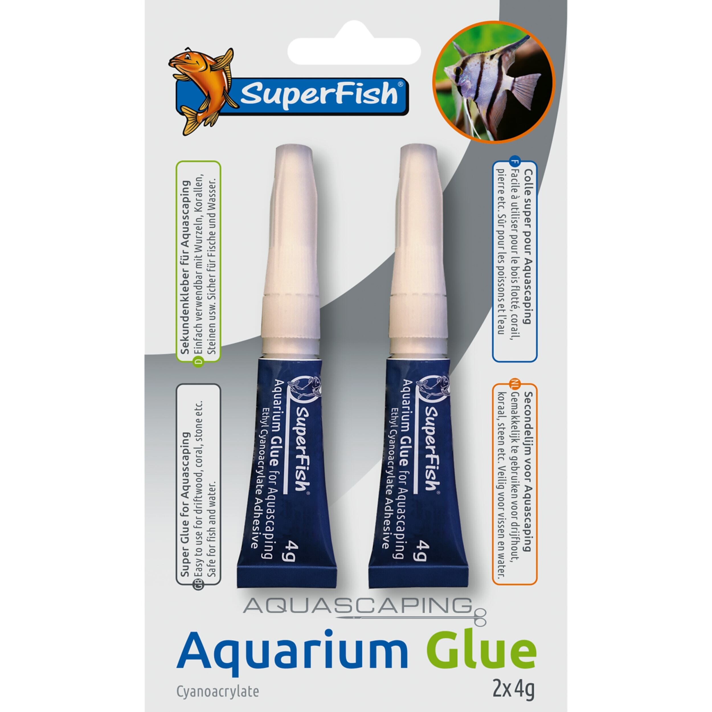 Aquariumlijm 2x Blister