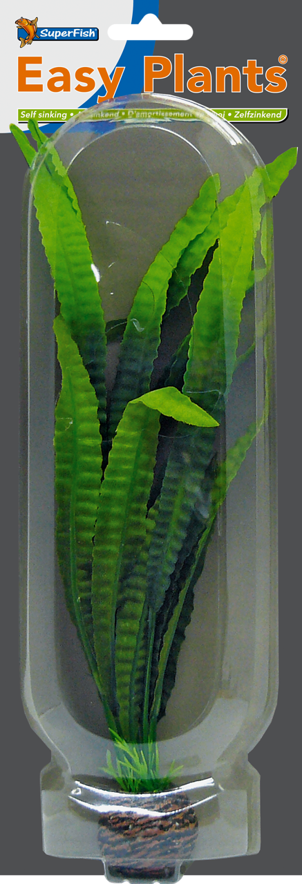 Superfish Easy Plant Zijde 30cm Nr. 15 - Onderhoudsvrije Kunstplant voor Zoetwateraquarium afbeelding