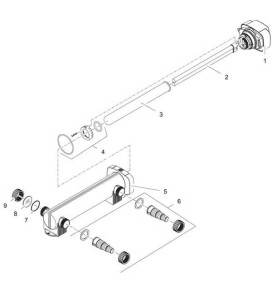 Oase Vitronic 18 Kwartsglas UVC - Origineel Onderdeel Ø44x203mm voor Heldere Vijver