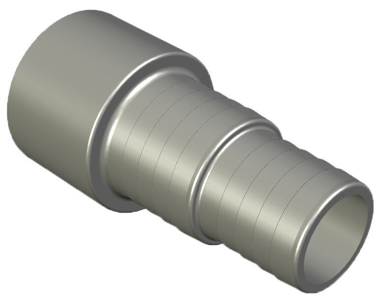 Passe-fil PVC Ø50mm - 38/32mm gris Machine, Ammunition, Grenade, Weapon