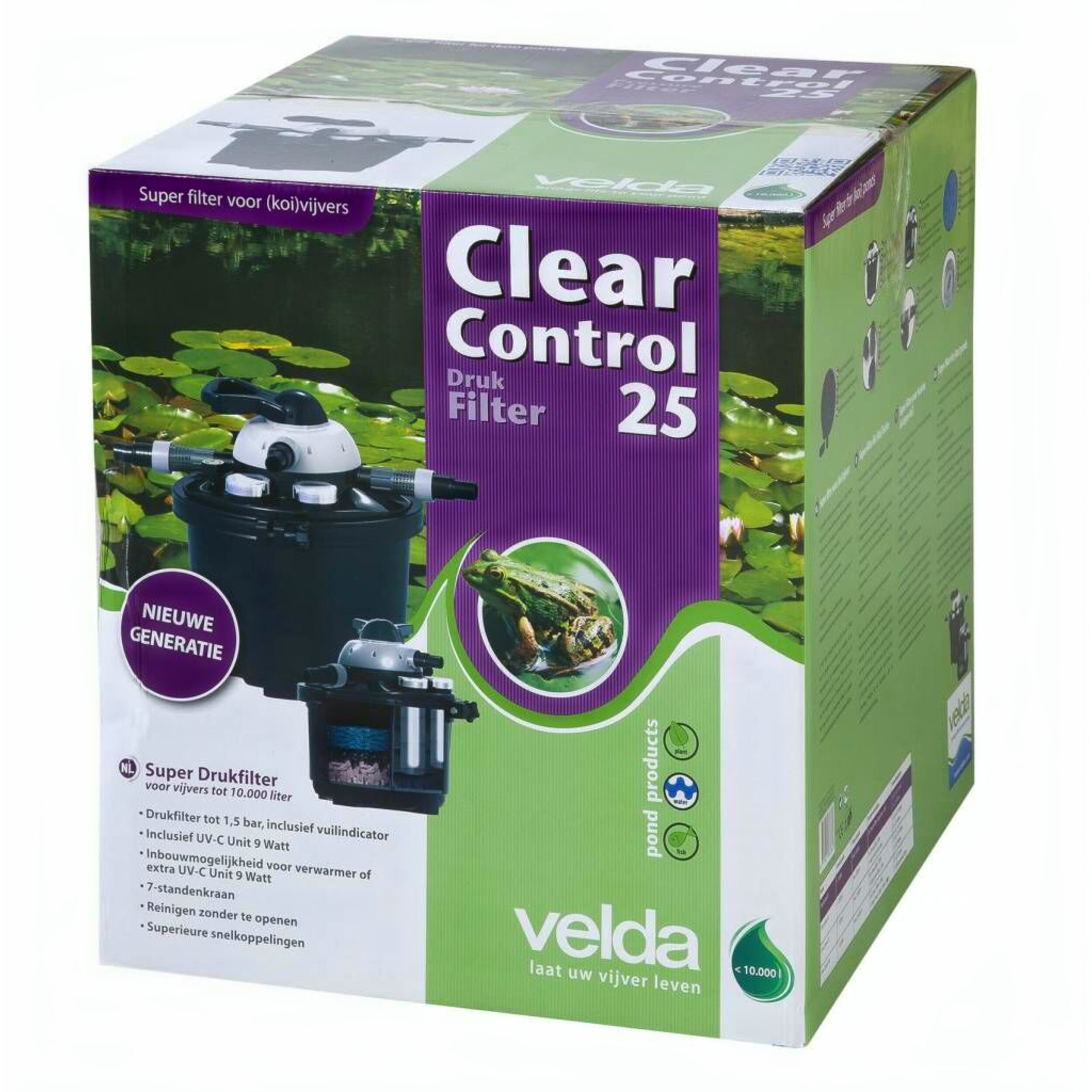 Velda Clear Control 25 + UV-C 9 Watt