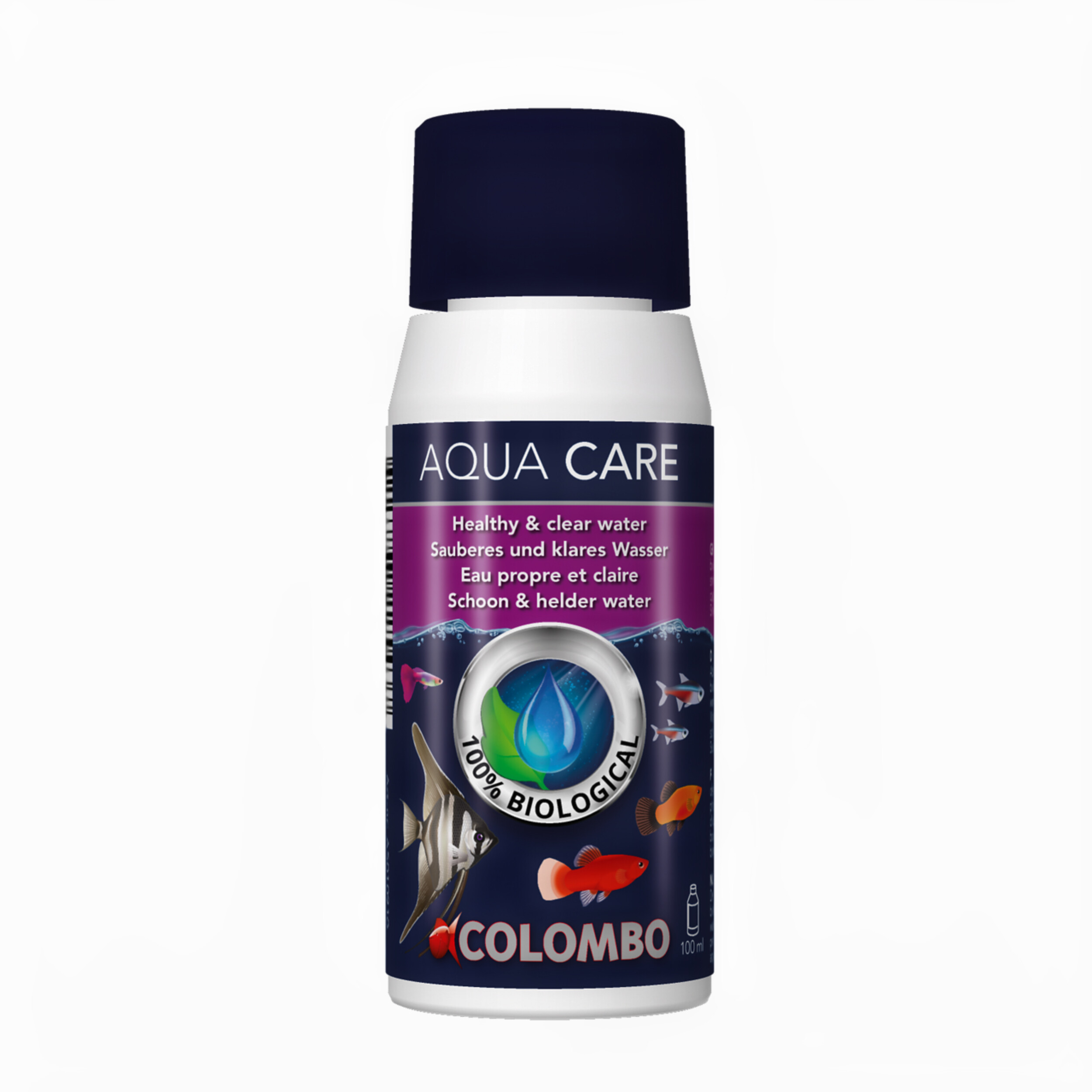Colombo Aqua Care 250ml: Helder Aquariumwater & Gezonde Vissen - Biologische Waterzuivering