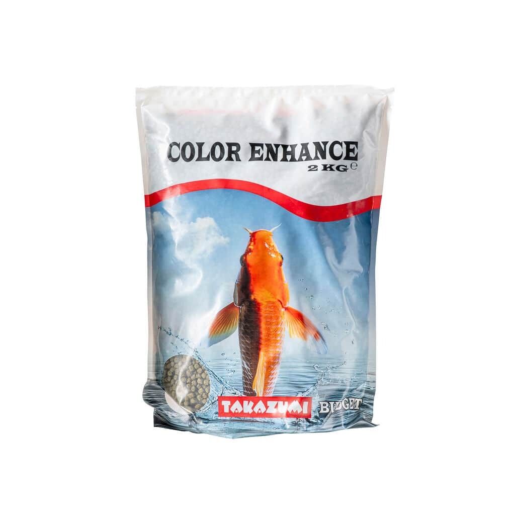 Takazumi Color Enhance Budget 3mm - Koi Voer 2000g voor Intense Kleuren & Vitaliteit afbeelding