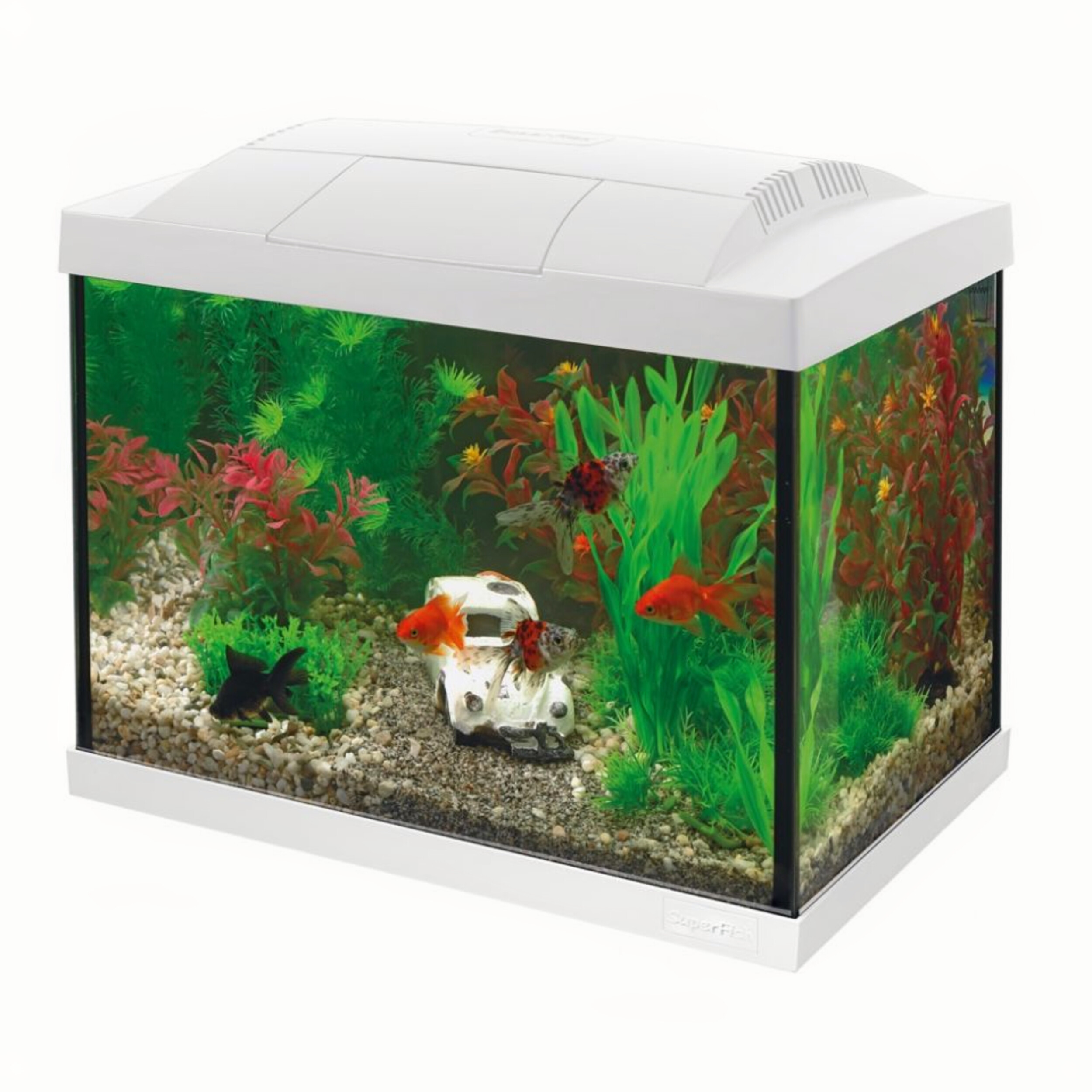 Superfish Start 20 Aquarium Kit Wit - 20L Compleet Starterpakket, LED & Filter