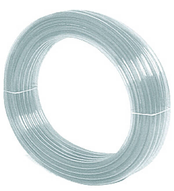 Heldere PVC slang 4 - 6 mm rol 25 meter afbeelding