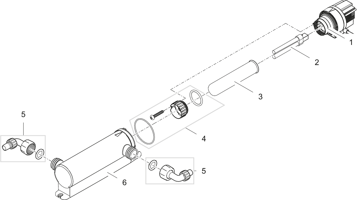 Oase BG UVC ClearTronic 7/9/11 Waterzuiveraar - Geschikt voor Elke Vijvergrootte, Eenvoudige Installatie afbeelding