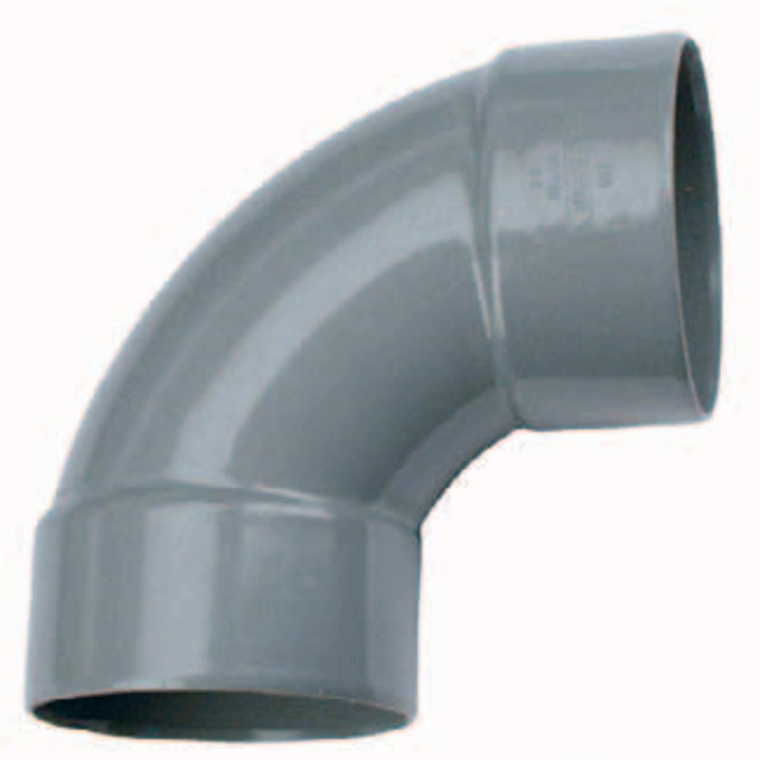 PVC -Biegung 88 ° 2 x MOF 50 mm