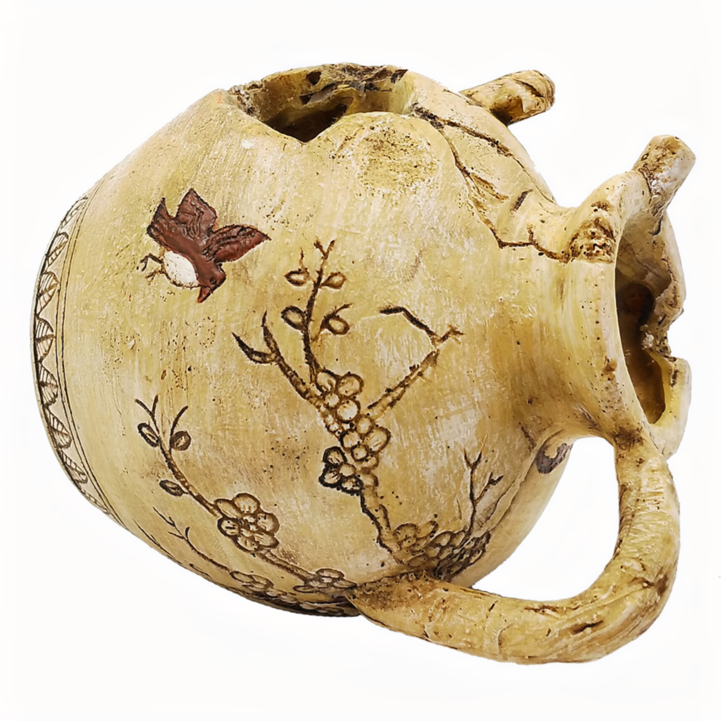 Superfish Deco Jar Flat Nr.2 - Archeologisch Piraten Aquarium Decor & Schuilplaats