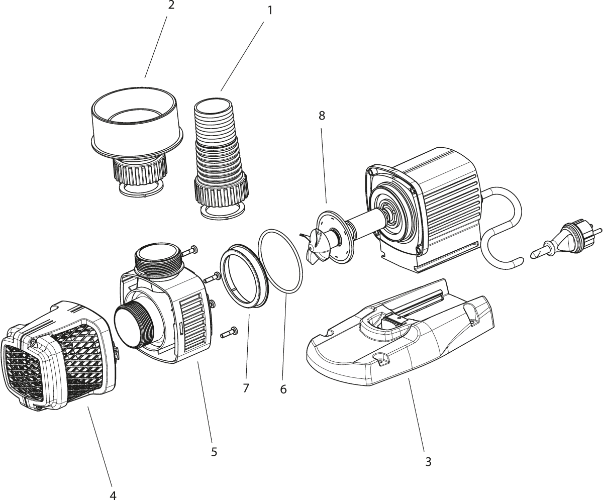 Vervangrotor cpl AquaMax EcoGravity10000 afbeelding