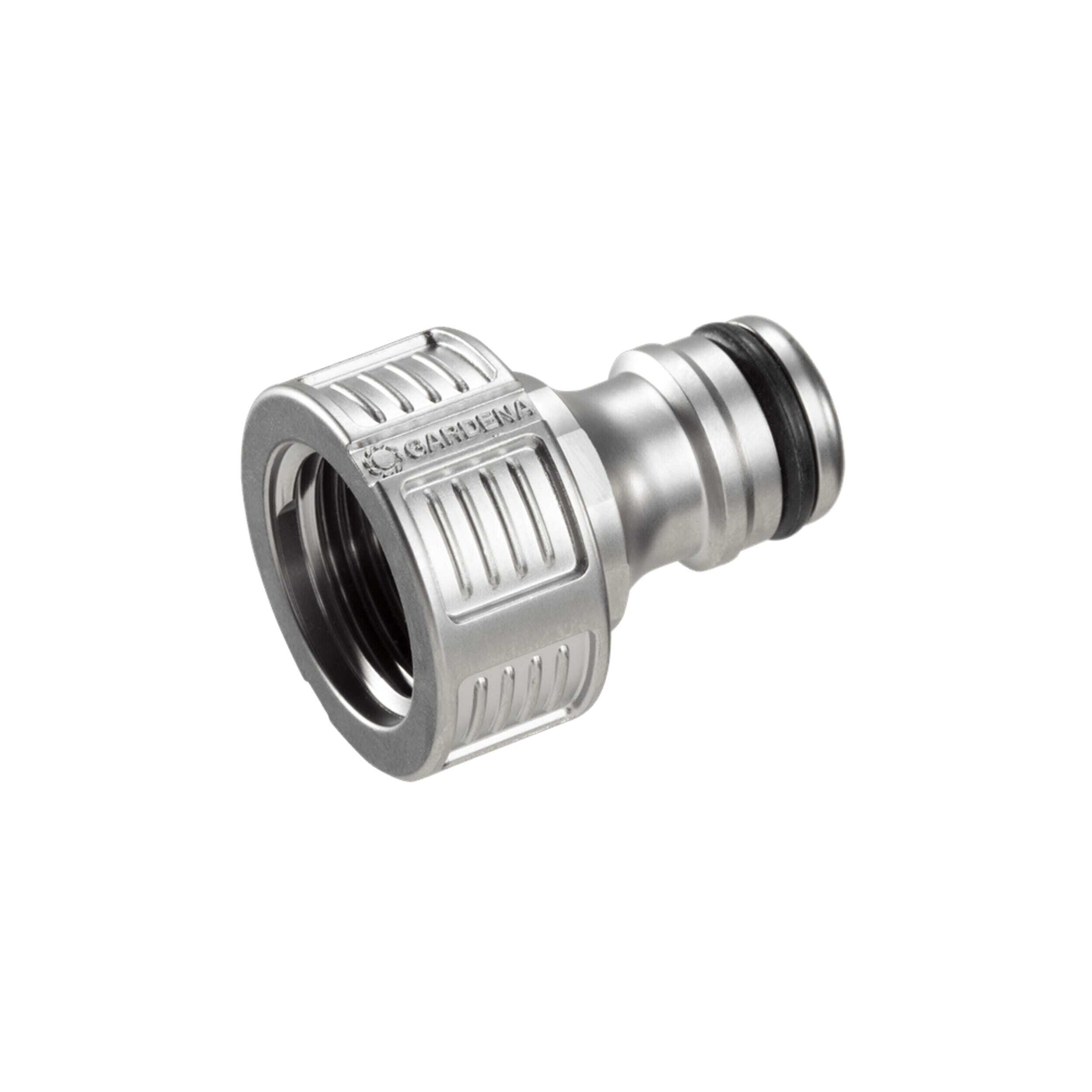 Gardena Premium Aansluitstuk 21mm G 1/2 E6 - Vorstbestendig & Antispat Tuinkraan Adapter