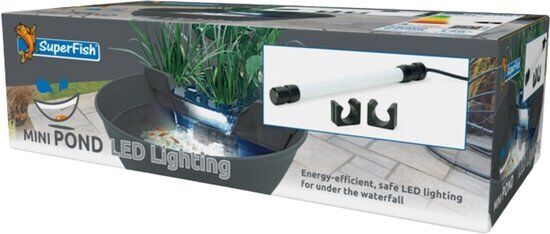 Superfish Mini Pond Led: Energiezuinige LED Vijververlichting - IP68 Waterdicht, 3W - Sfeer & Veiligheid afbeelding