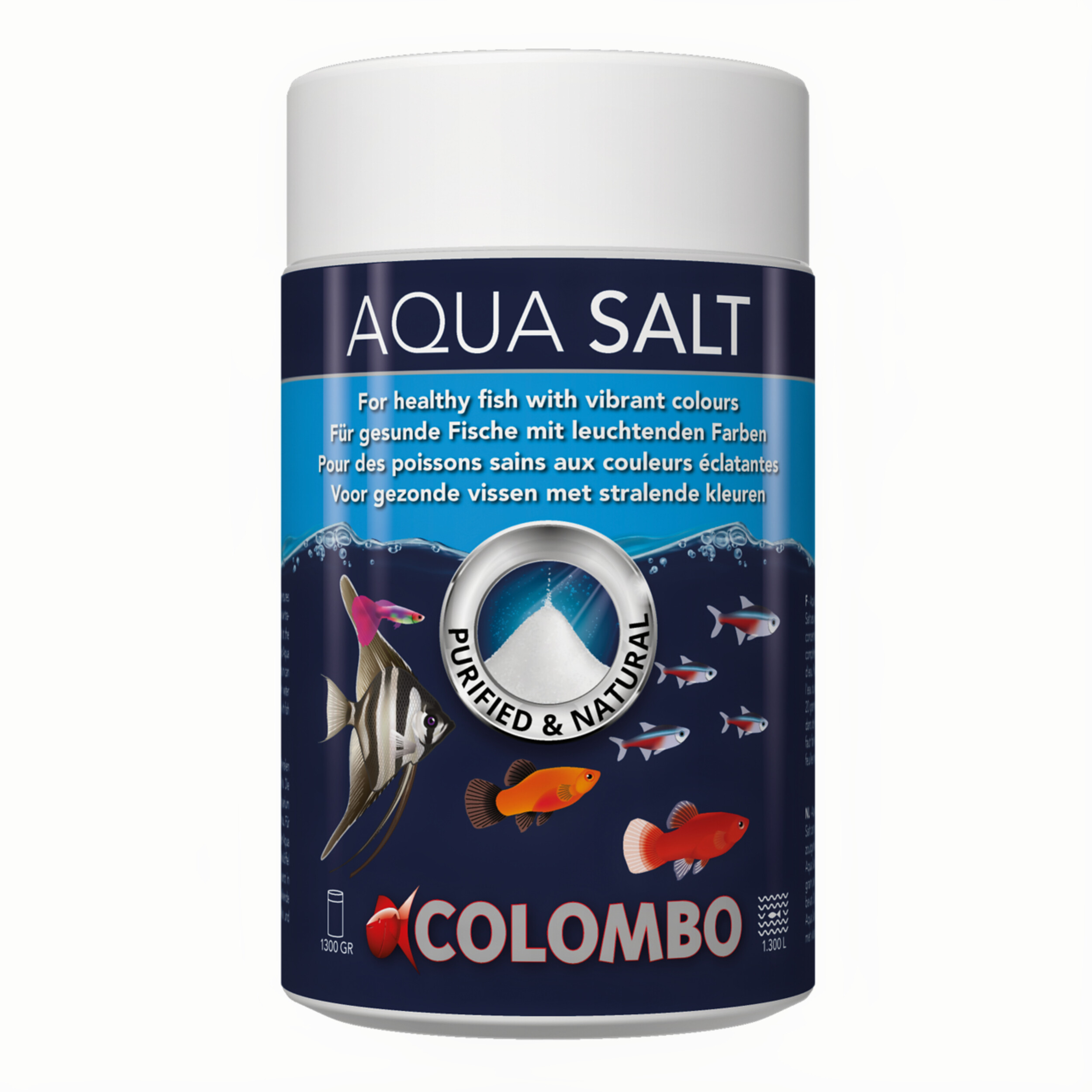 Colombo Aqua Salt 1000 ml - Zeezoutconcentraat voor Gezonde Aquariums & Waterkwaliteit
