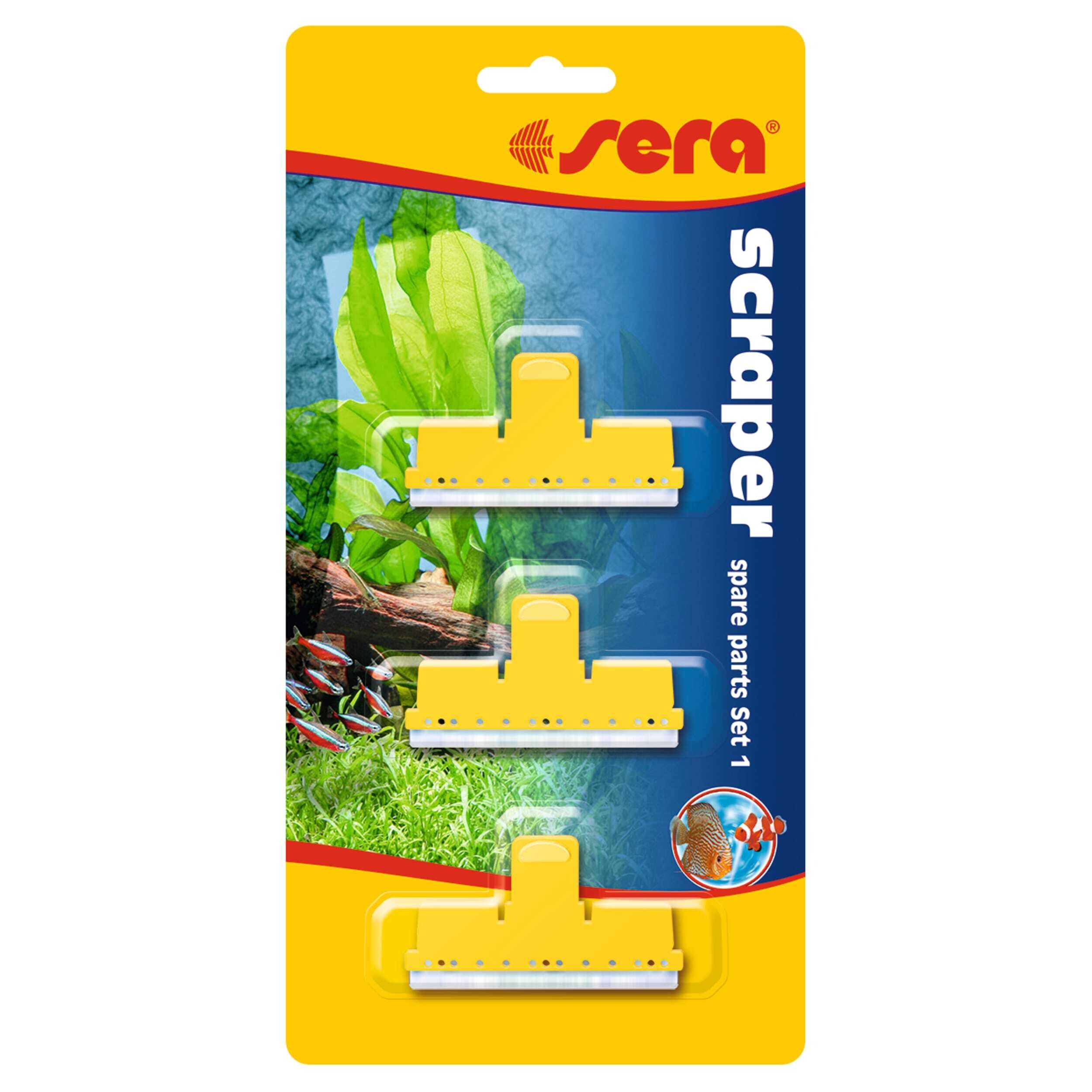 Sera scraper vervangende mesjes, Set 1