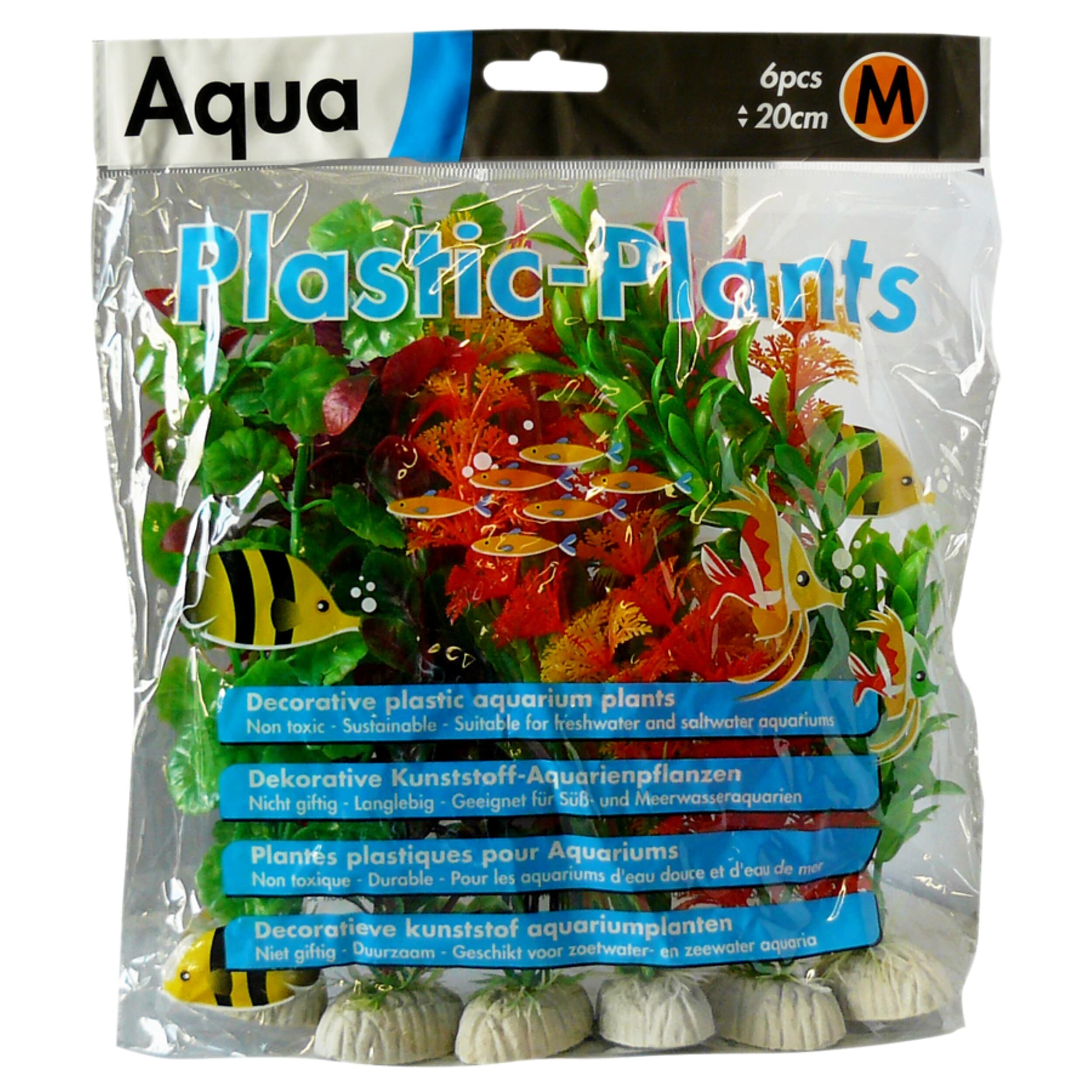 Aqua Plants M (20CM) 6 Stuks
