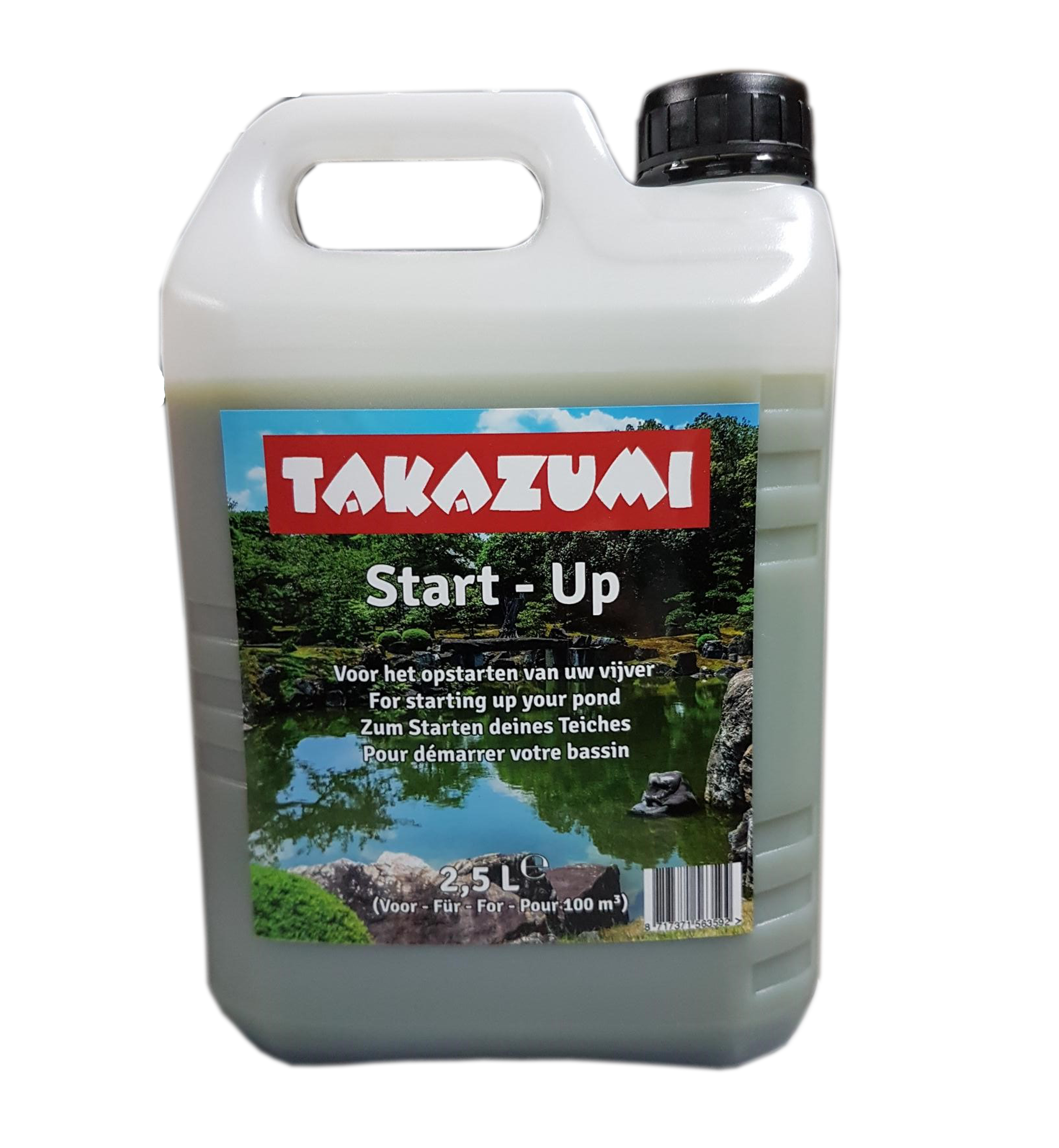 Takazumi Start Up 5L - Vijver Starterskit voor Gezond Eco-systeem & Helder Water afbeelding