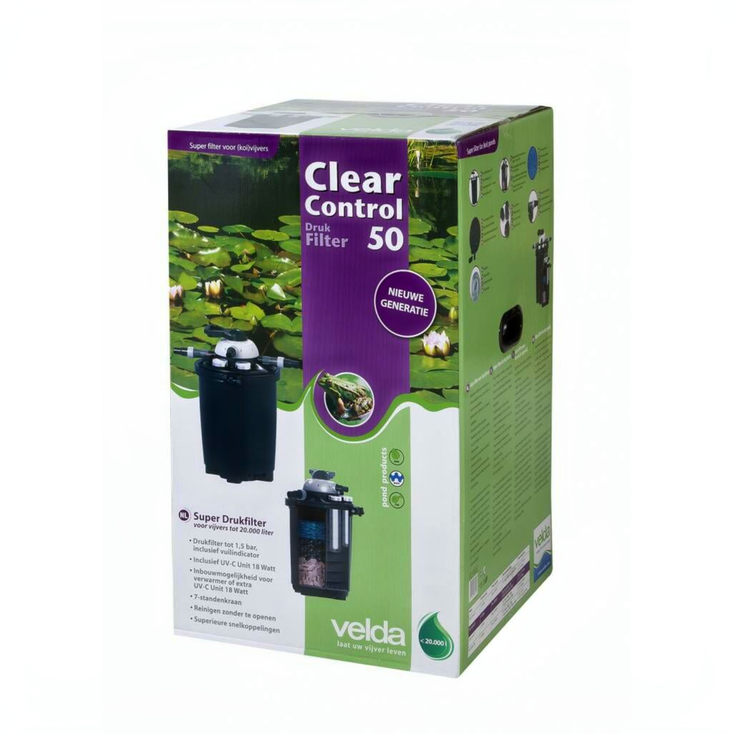 Velda Clear Control 50 + UV-C 18 Watt