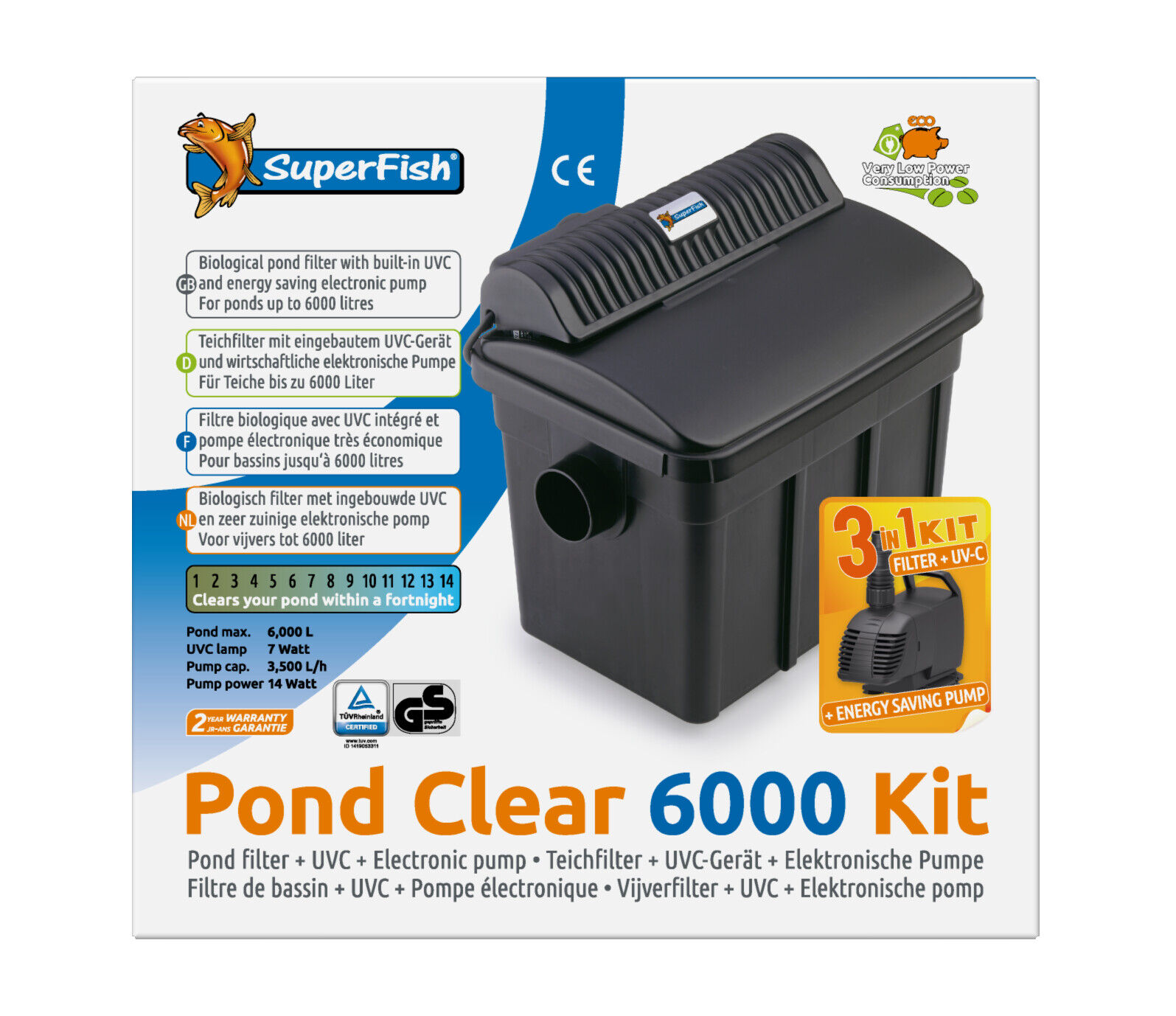 Pondclear Kit 6000