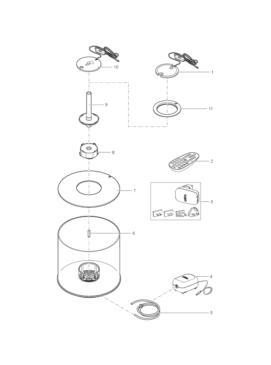 biOrb vervangdeksel TUBE 15&30 zwart afbeelding