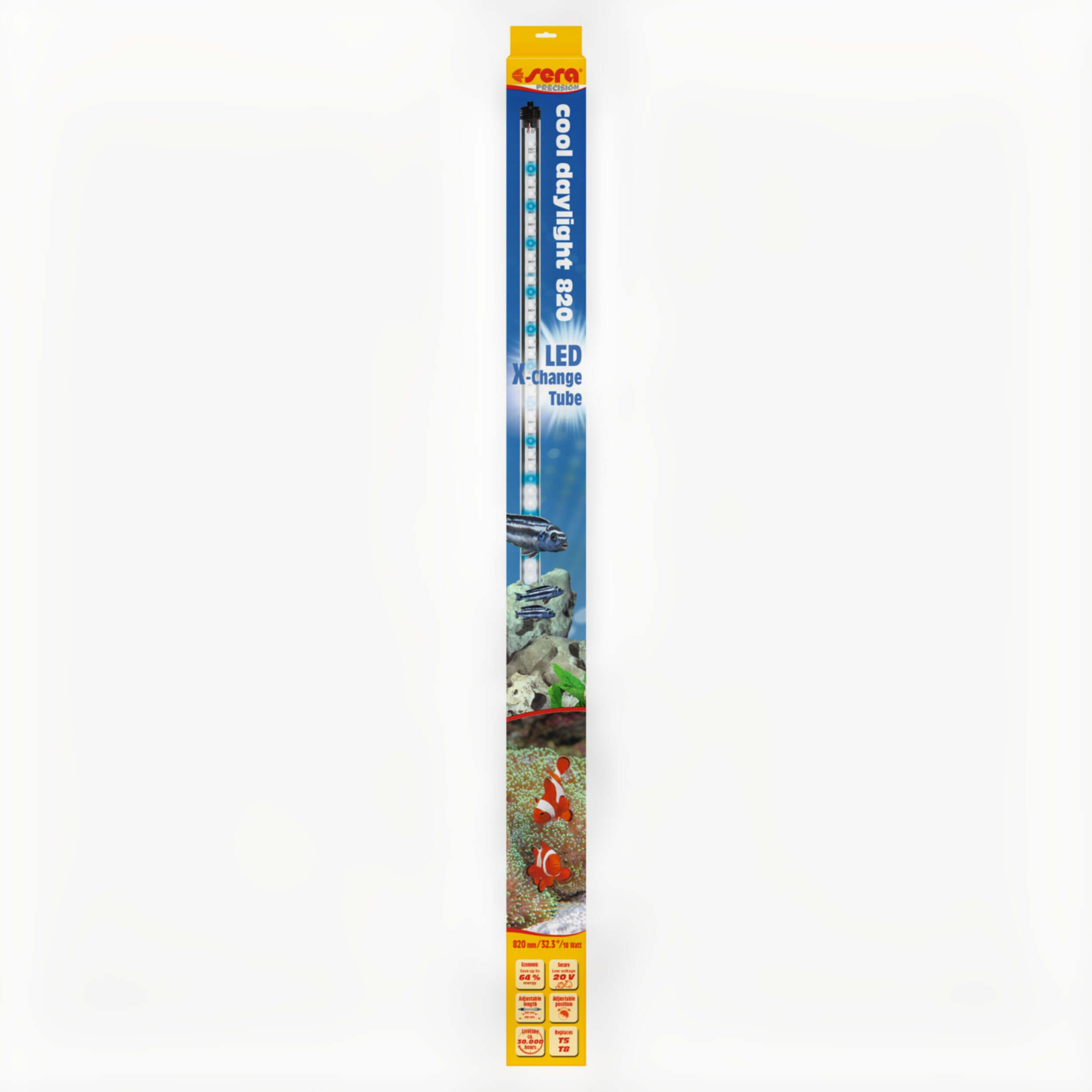 Sera LED Cool Daylight 820mm 18W - Energiezuinige Aquariumverlichting met Blauwachtige Tint