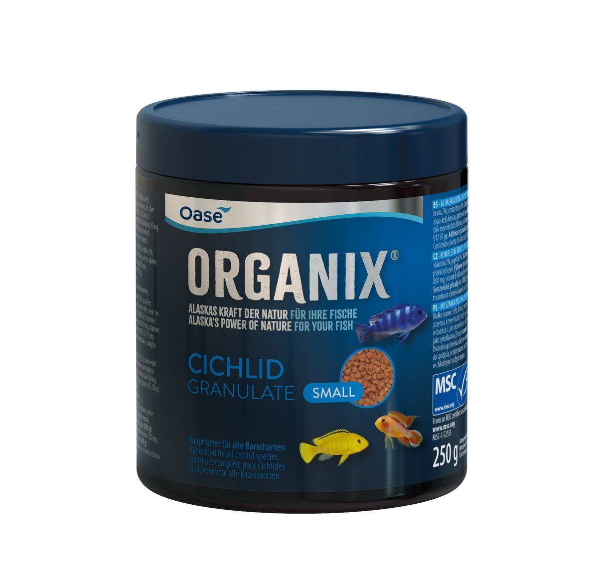 Oase ORGANIX Cichlid Granulaat Small 550ml - Natuurlijk Visvoer voor Gezonde Cichliden afbeelding