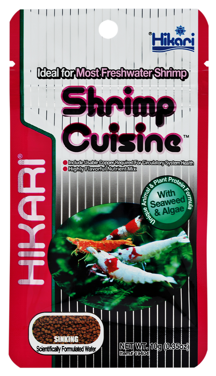 Hikari Shrimp Food 10g - Compleet Voer voor Garnalen met Spirulina & Zeewier, Verrijkt met Mineralen afbeelding