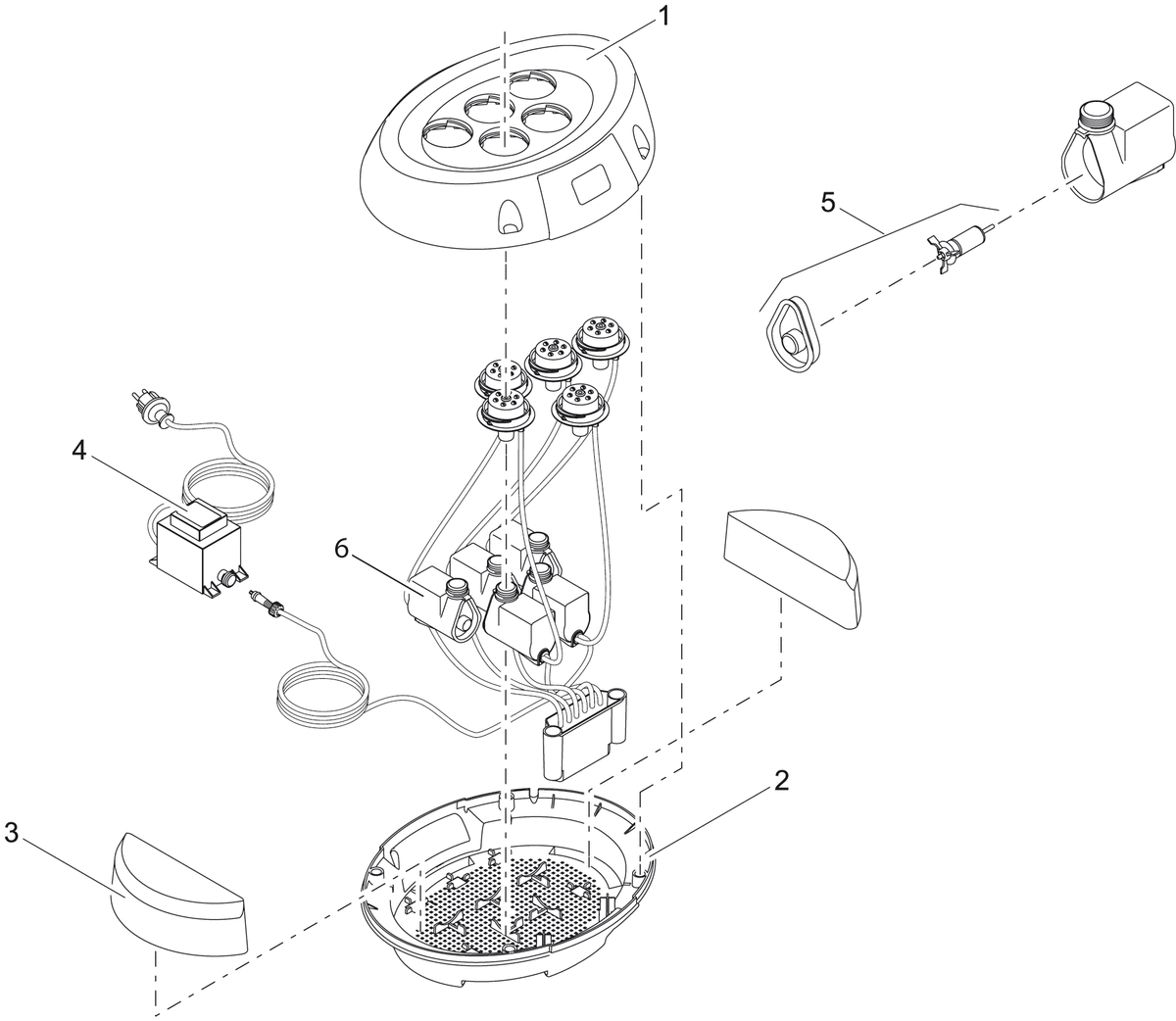 Oase Water Starlet Vervangrotor - Essentieel Onderdeel voor Fontein & Vijverdecoratie afbeelding