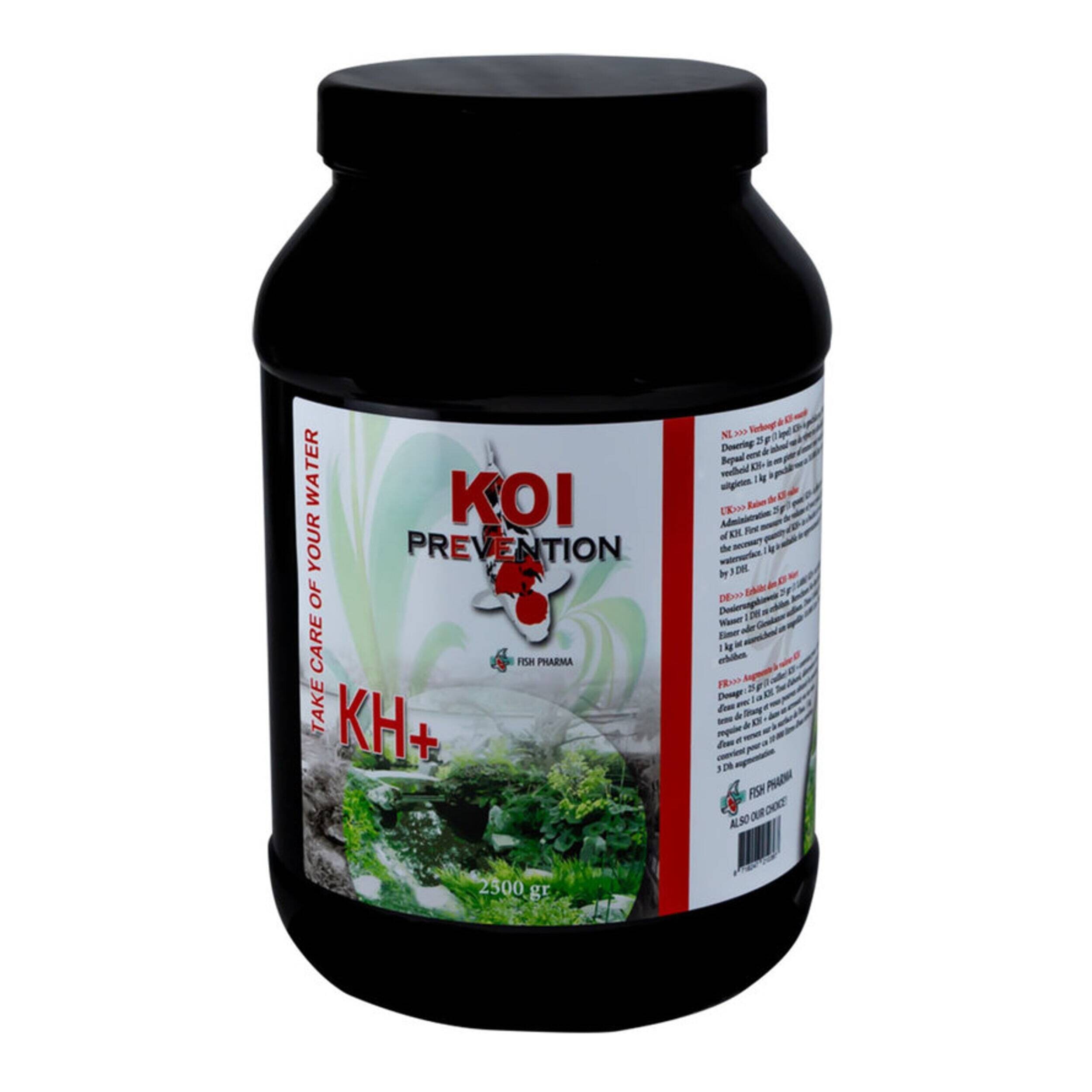 Fish Pharma Koi Prevention KH+ 2,5 kg - Verbeter de Vijvergezondheid & pH-Stabiliteit